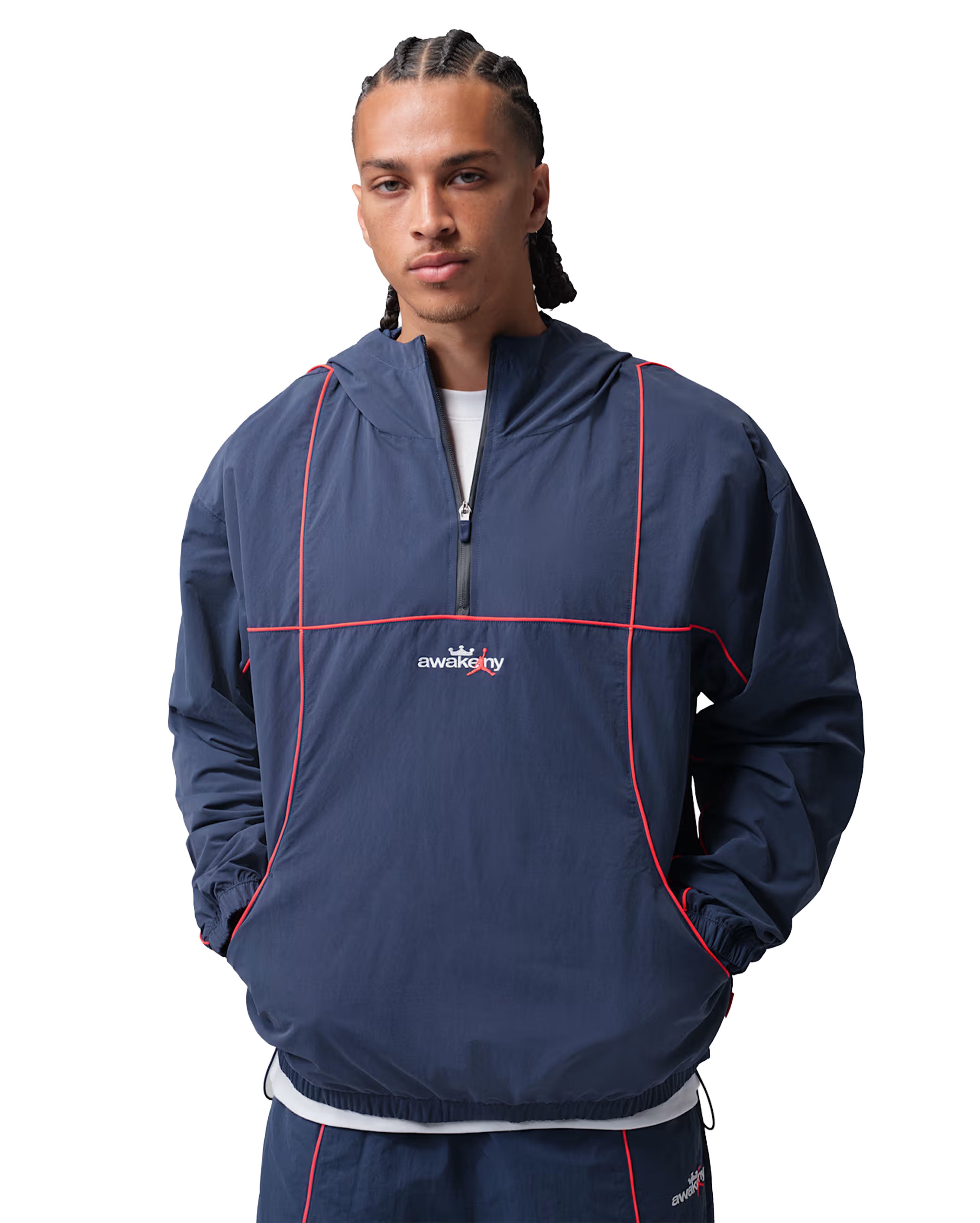 Jordan Awake NY Track Jacket Midnight Navy - Starcowparis - 1