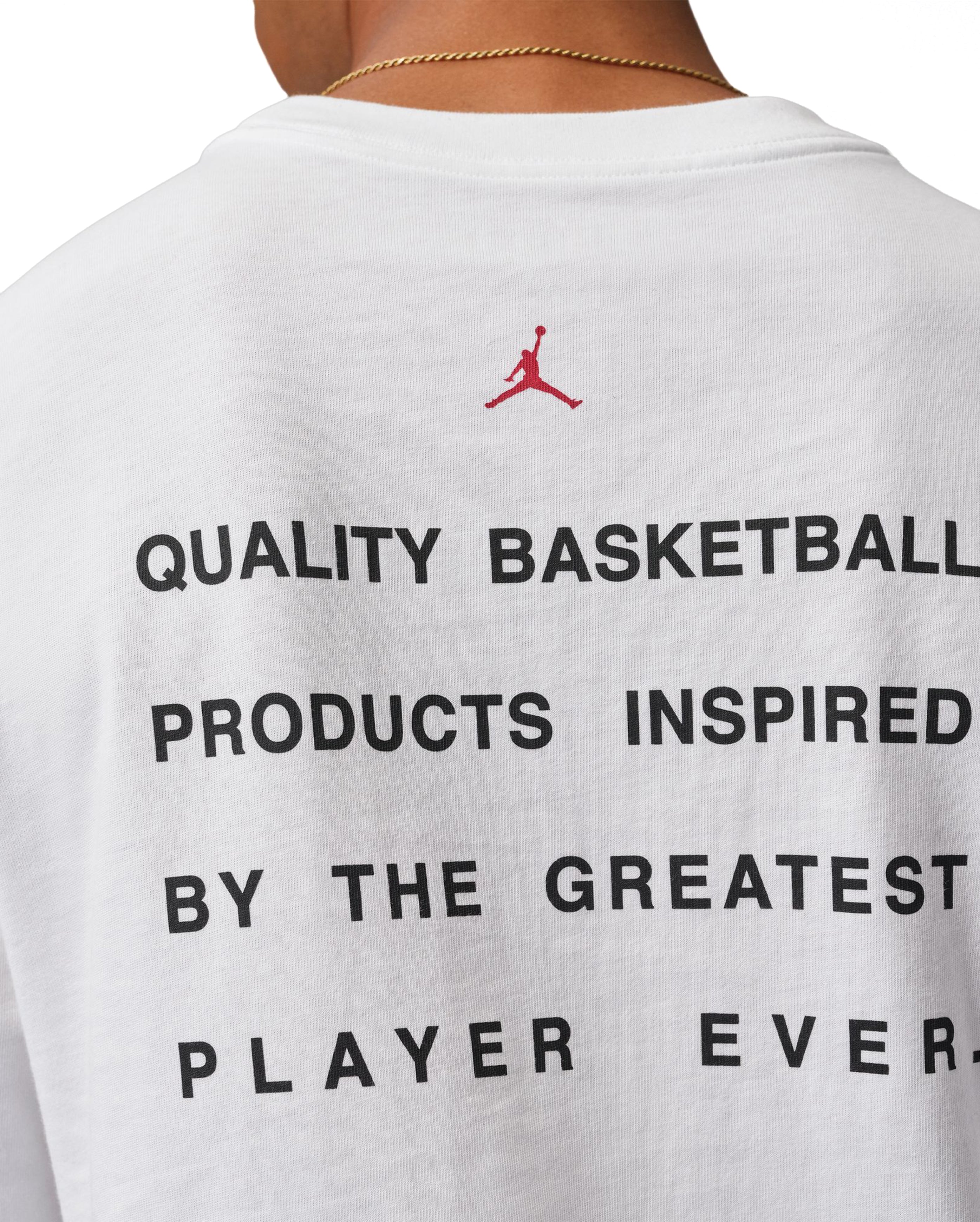 Jordan Script Logo Nike Jordan Flight Script Boxy Tee White - IF3014-100 - Starcow Paris ...