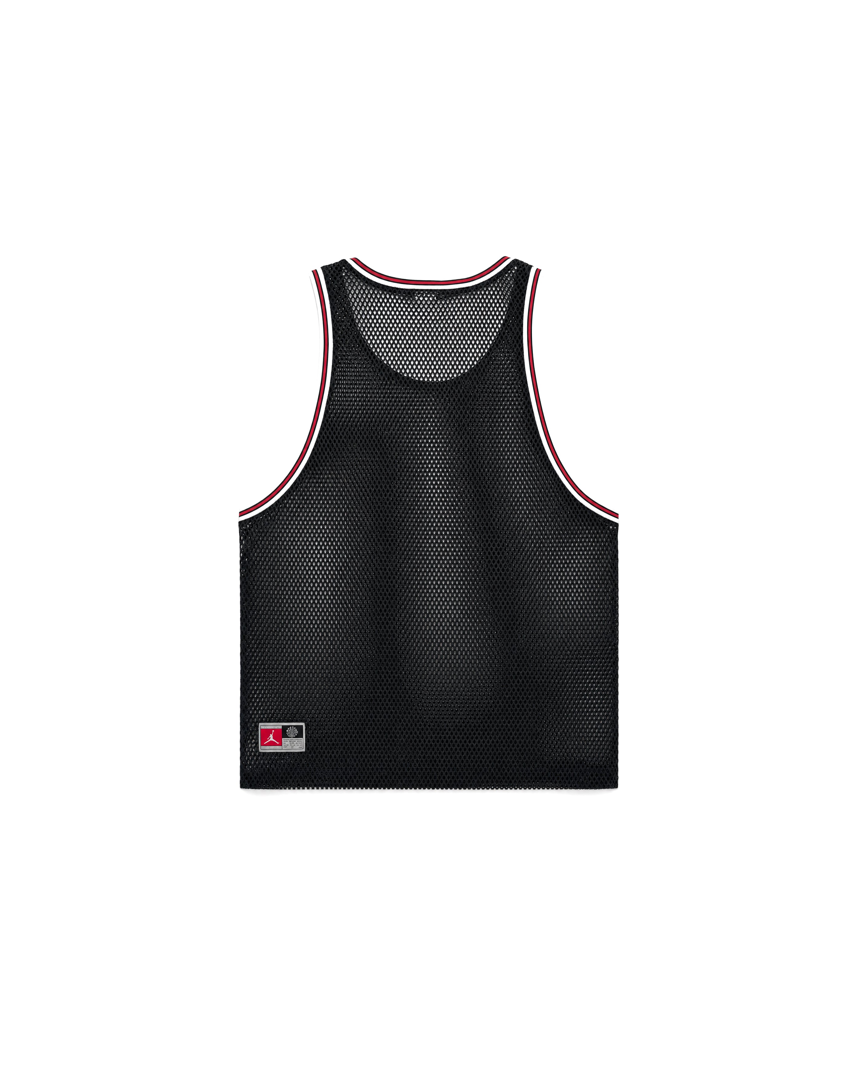 Jordan x FTY Basketball Jersey Black Light Crimson - Starcowparis - 2