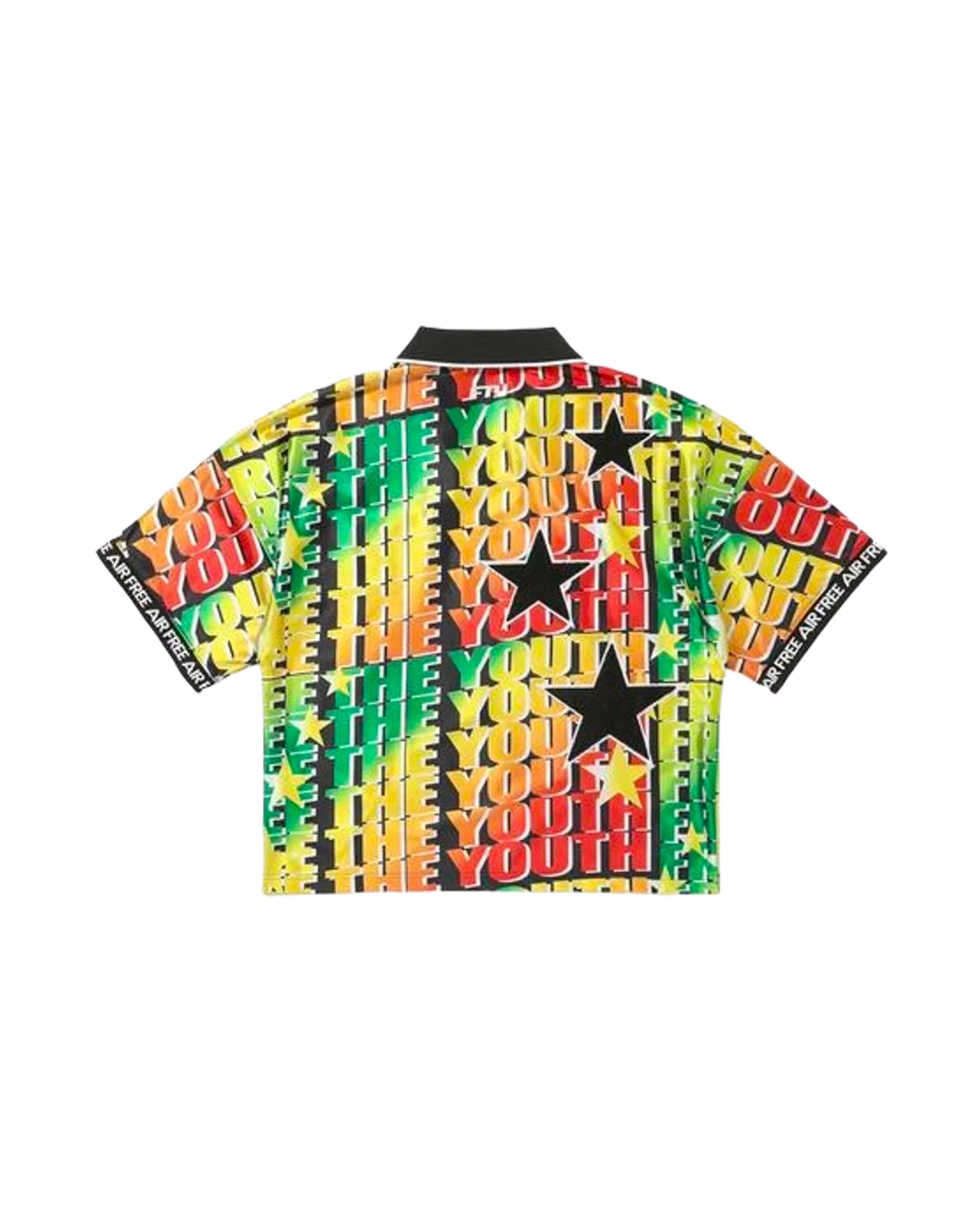 Jordan x FTY Flight Football Jersey White Black - Starcowparis - 2