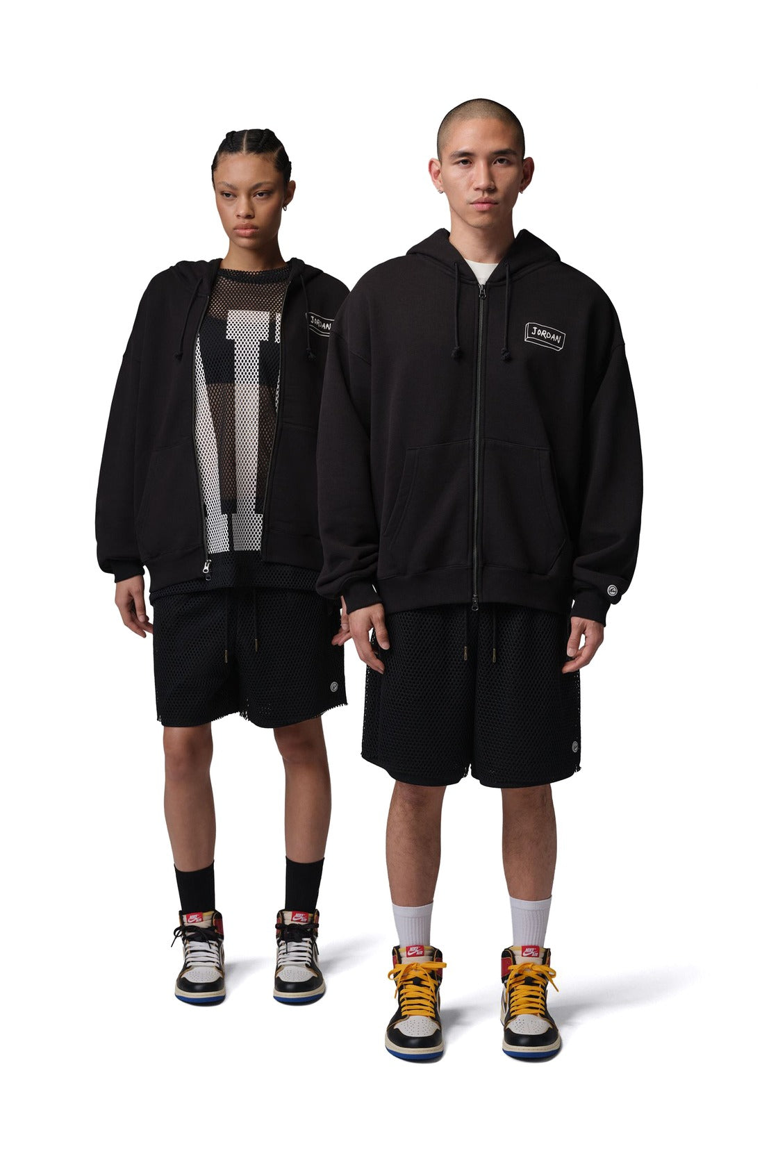 Jordan x Union x Fragment Hoodie Black - Starcowparis - 3