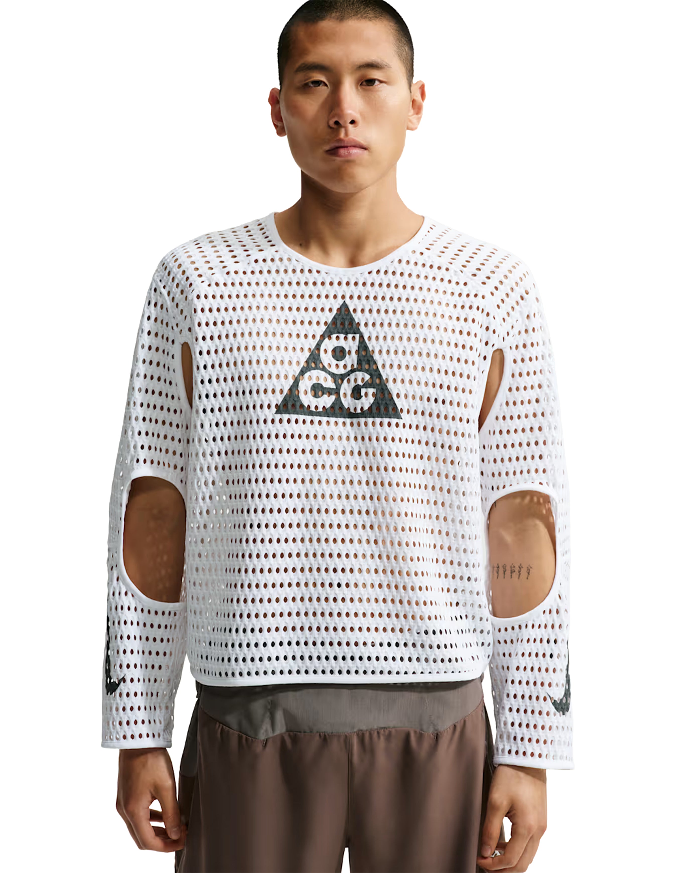 M ACG Radical AirFlow NXT Trail Running Top White Anthracite - Starcowparis - 1