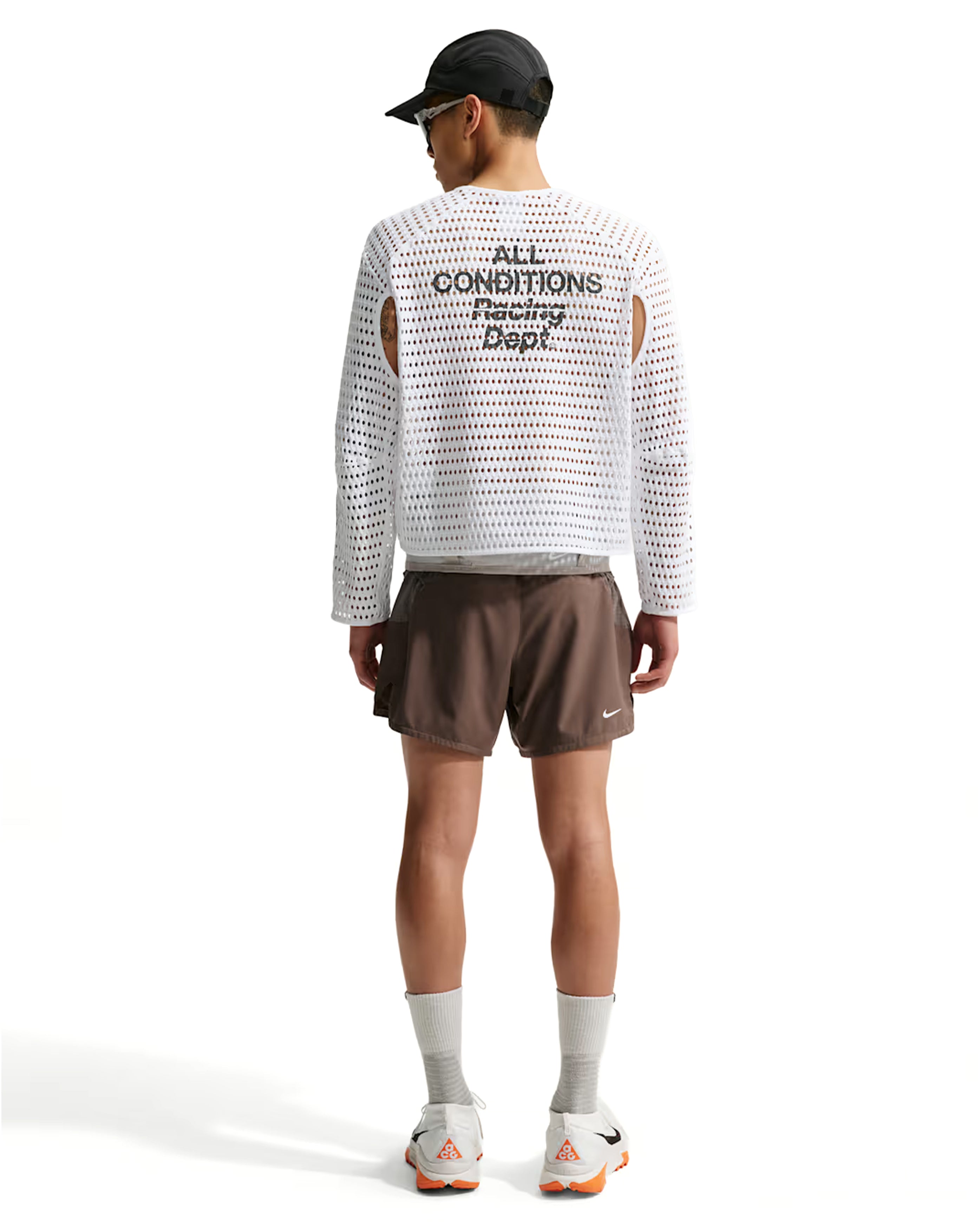 M ACG Radical AirFlow NXT Trail Running Top White Anthracite - Starcowparis - 5