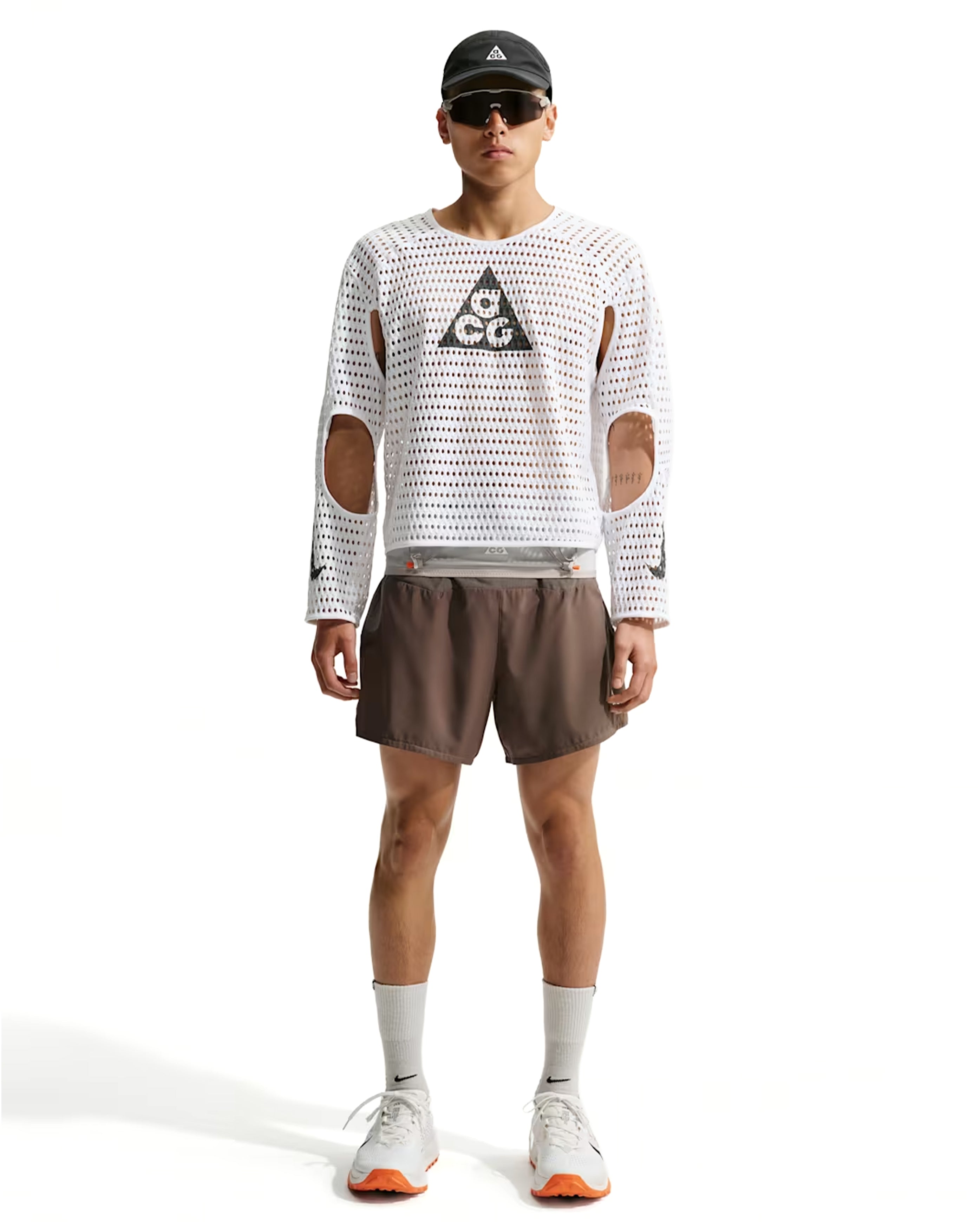 M ACG Radical AirFlow NXT Trail Running Top White Anthracite - Starcowparis - 4