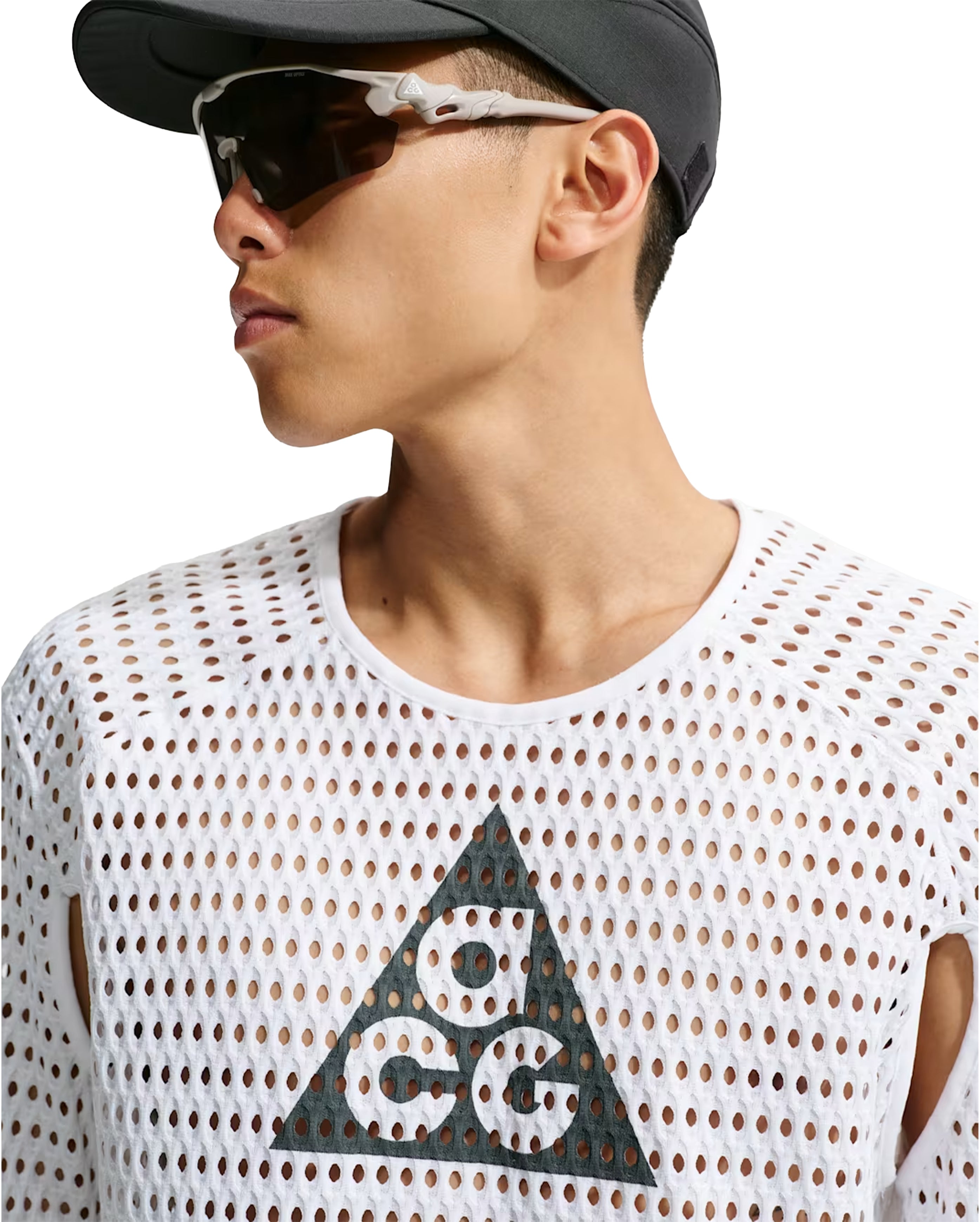 M ACG Radical AirFlow NXT Trail Running Top White Anthracite - Starcowparis - 3