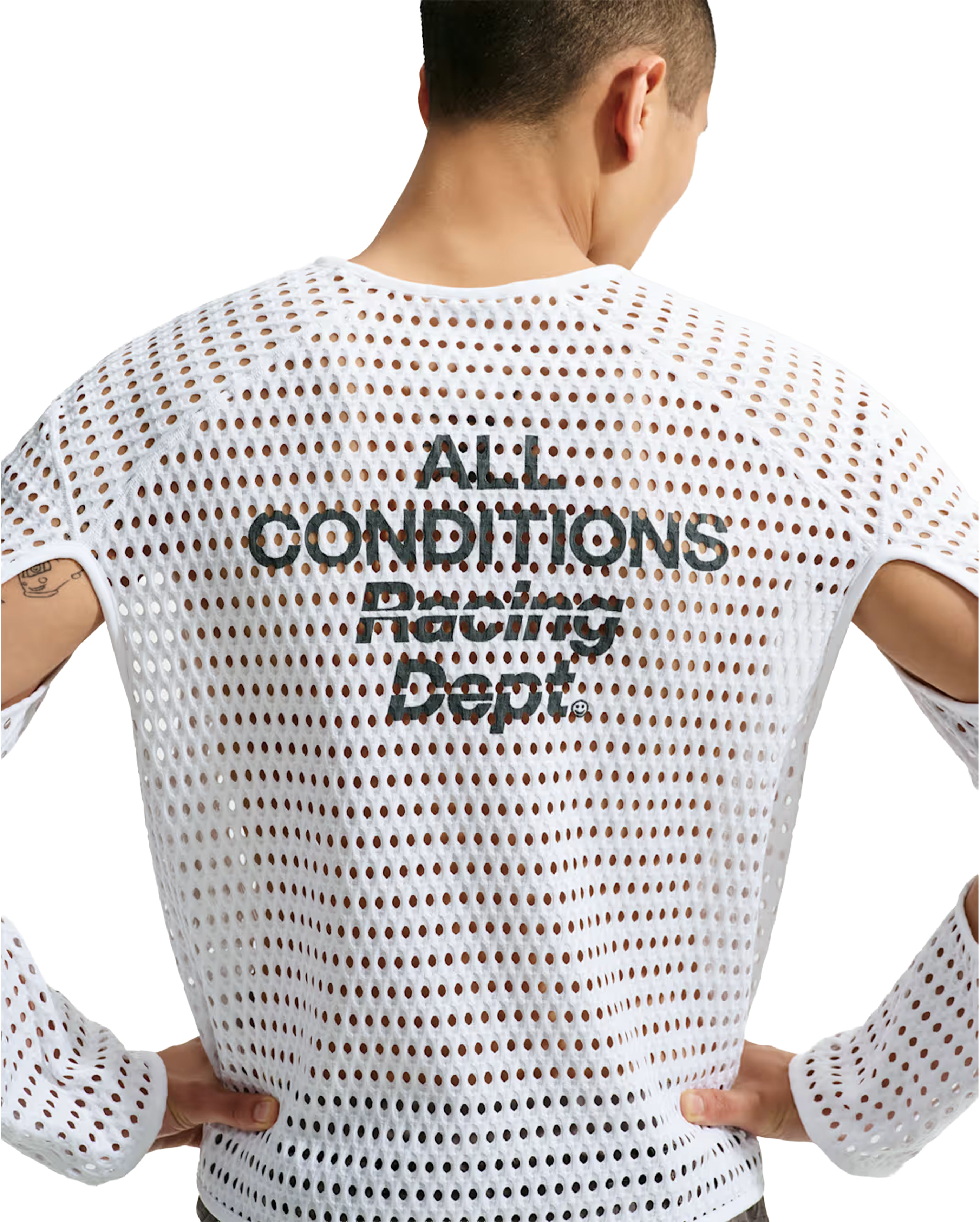 M ACG Radical AirFlow NXT Trail Running Top White Anthracite - Starcowparis - 2