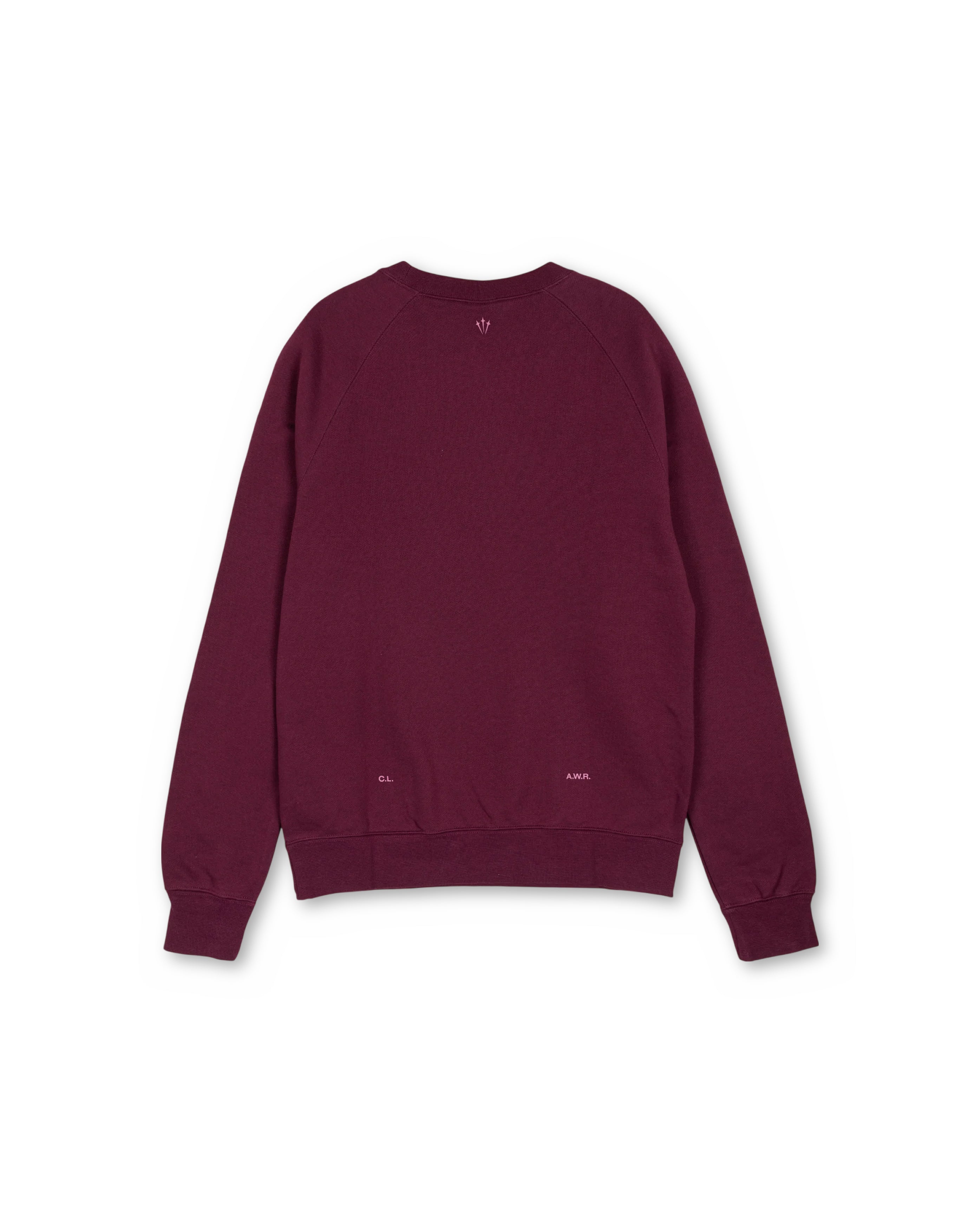 Nike NOCTA CS Crew Fleece Bordeaux, dos, Starcow Paris - Starcow Paris - 2