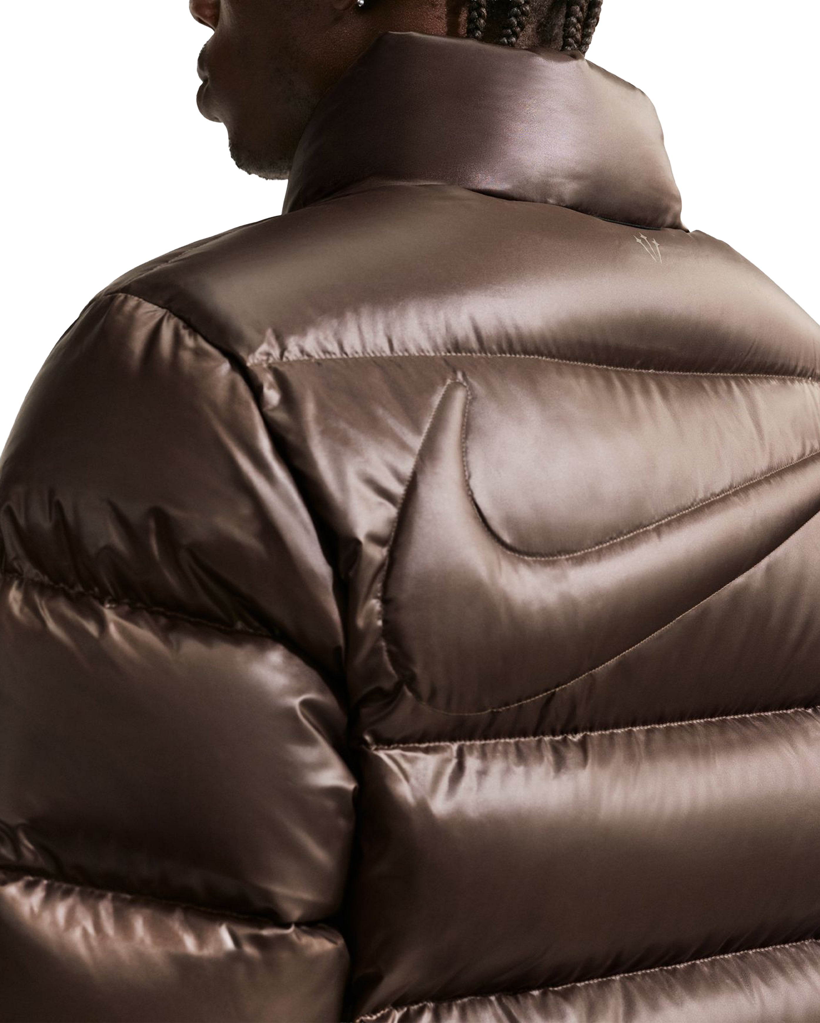 NRG Nocta CS Puffer Jacket Baroque Brown Olive Grey - Starcowparis - 3