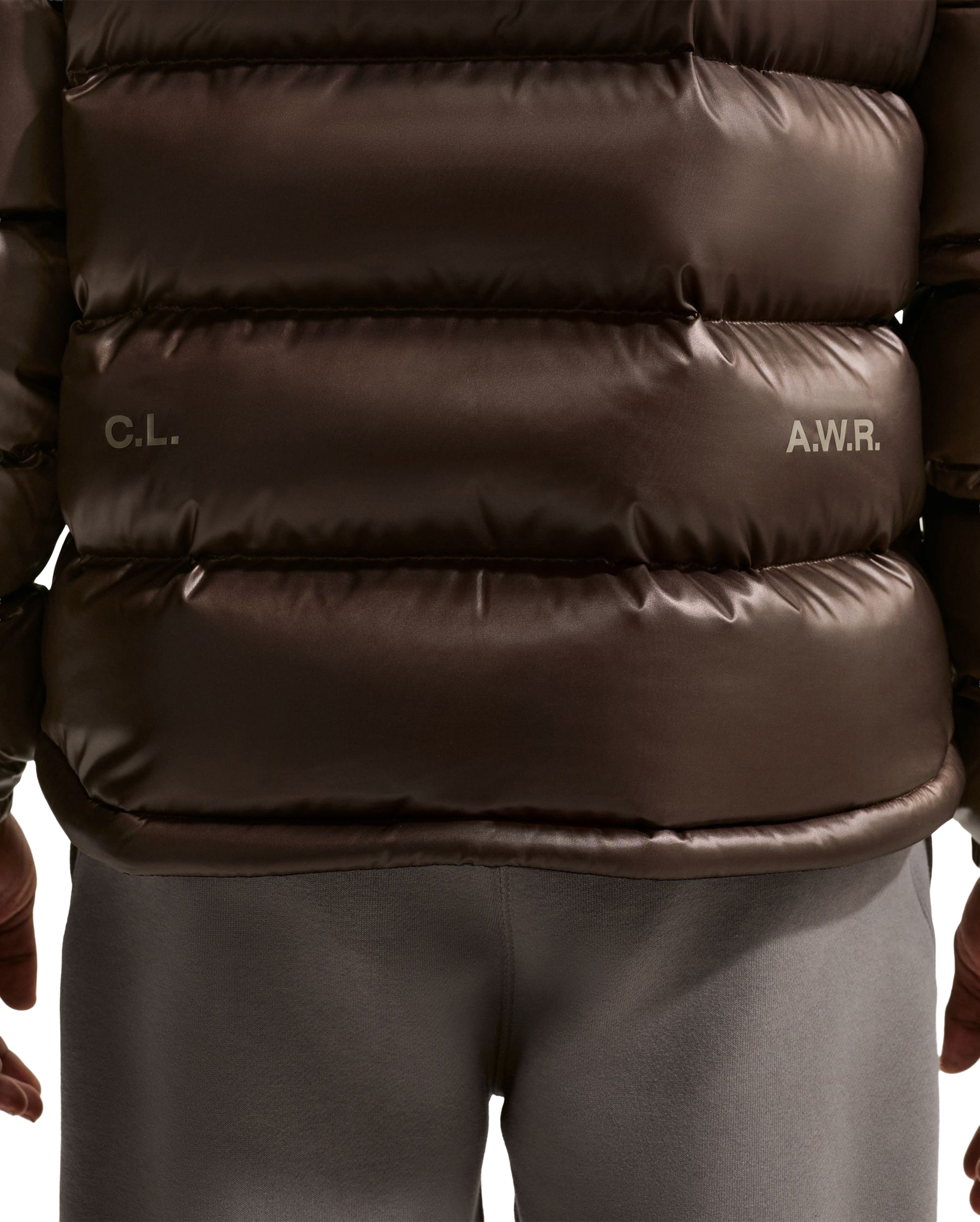 NRG Nocta CS Puffer Jacket Baroque Brown Olive Grey - Starcowparis - 5