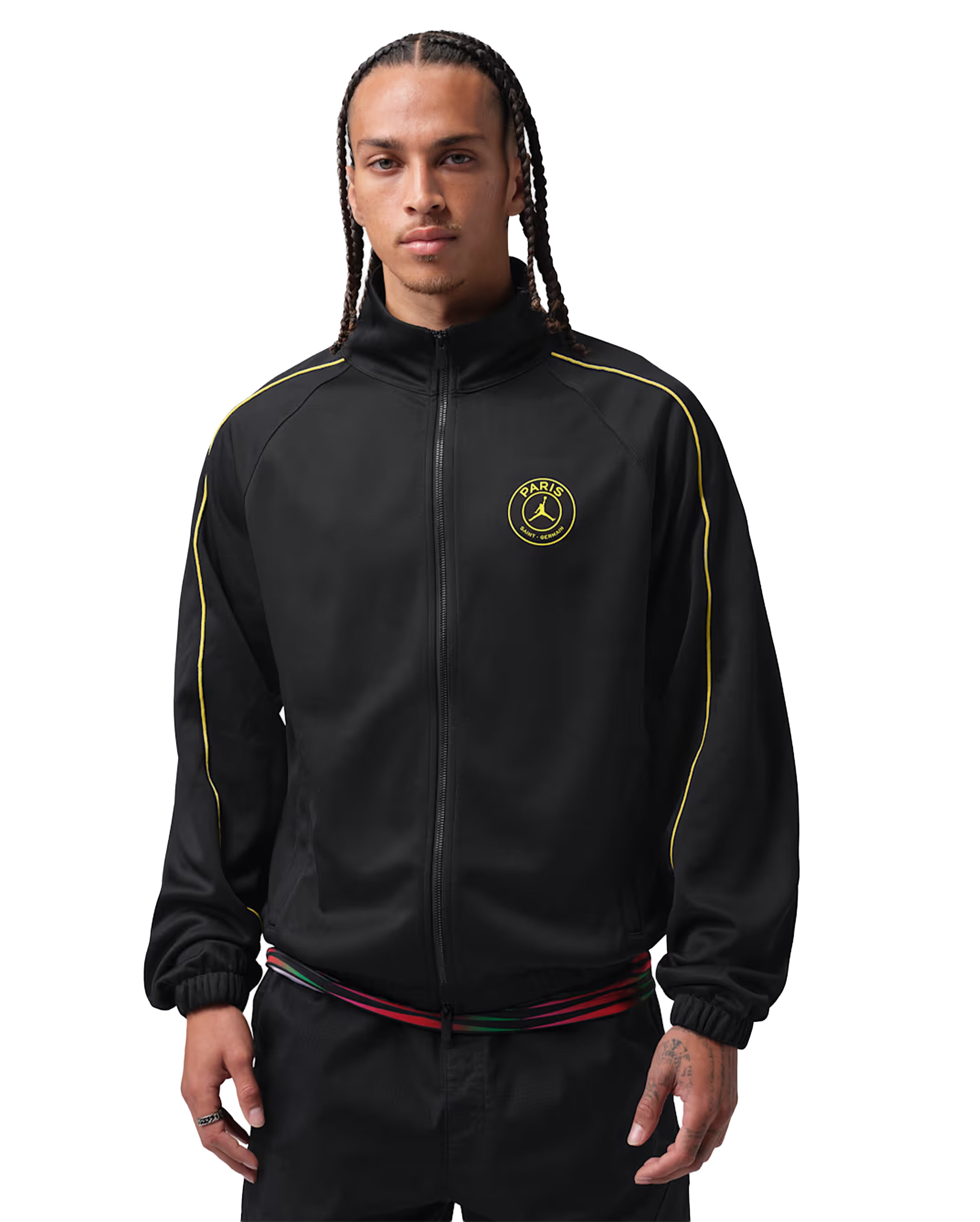PSG Jordan Tricot Jacket Black - Starcowparis - 1