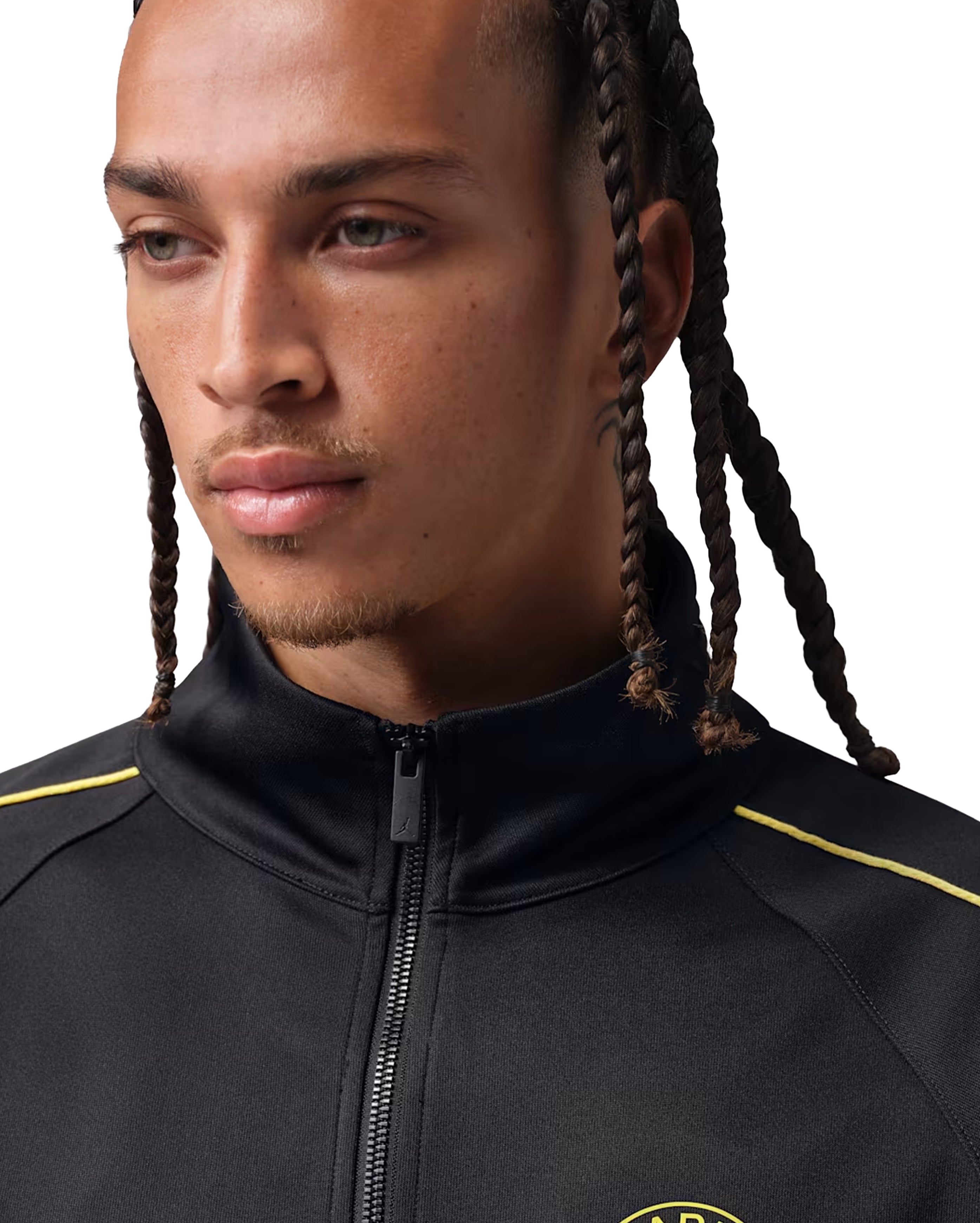 PSG Jordan Tricot Jacket Black - Starcowparis - 2