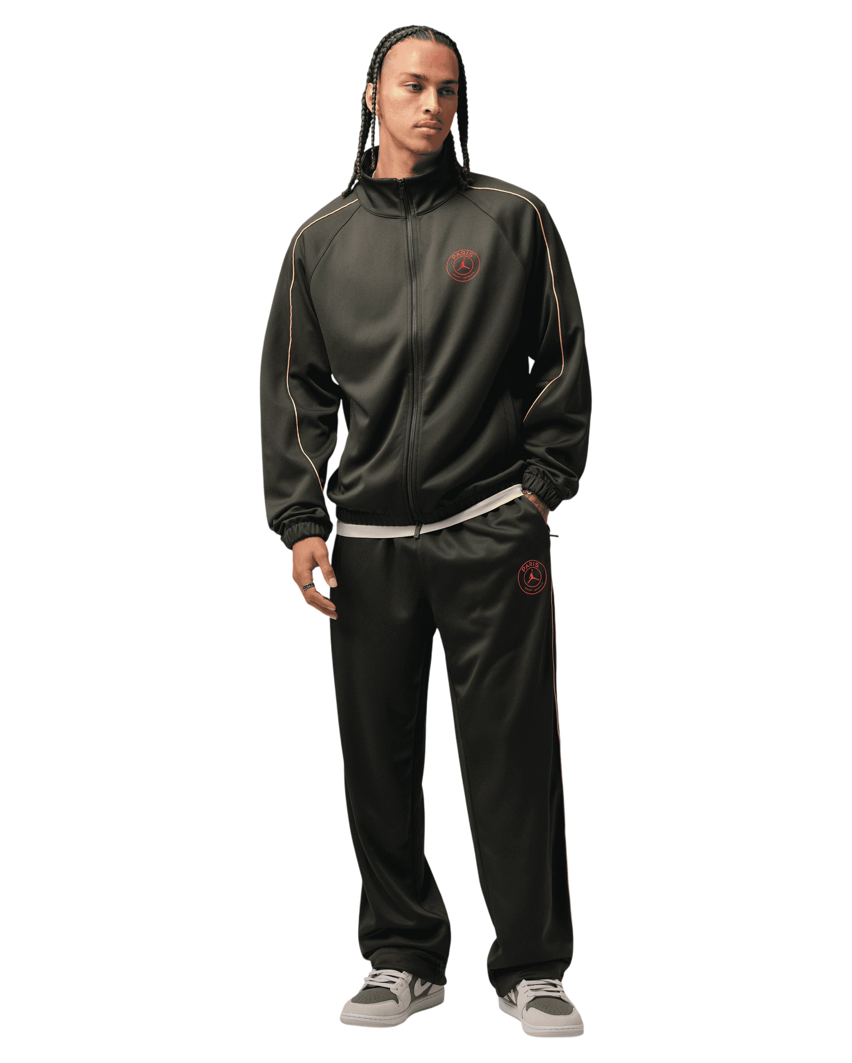 PSG Jordan Tricot Jacket Sequoia - Starcowparis - 3