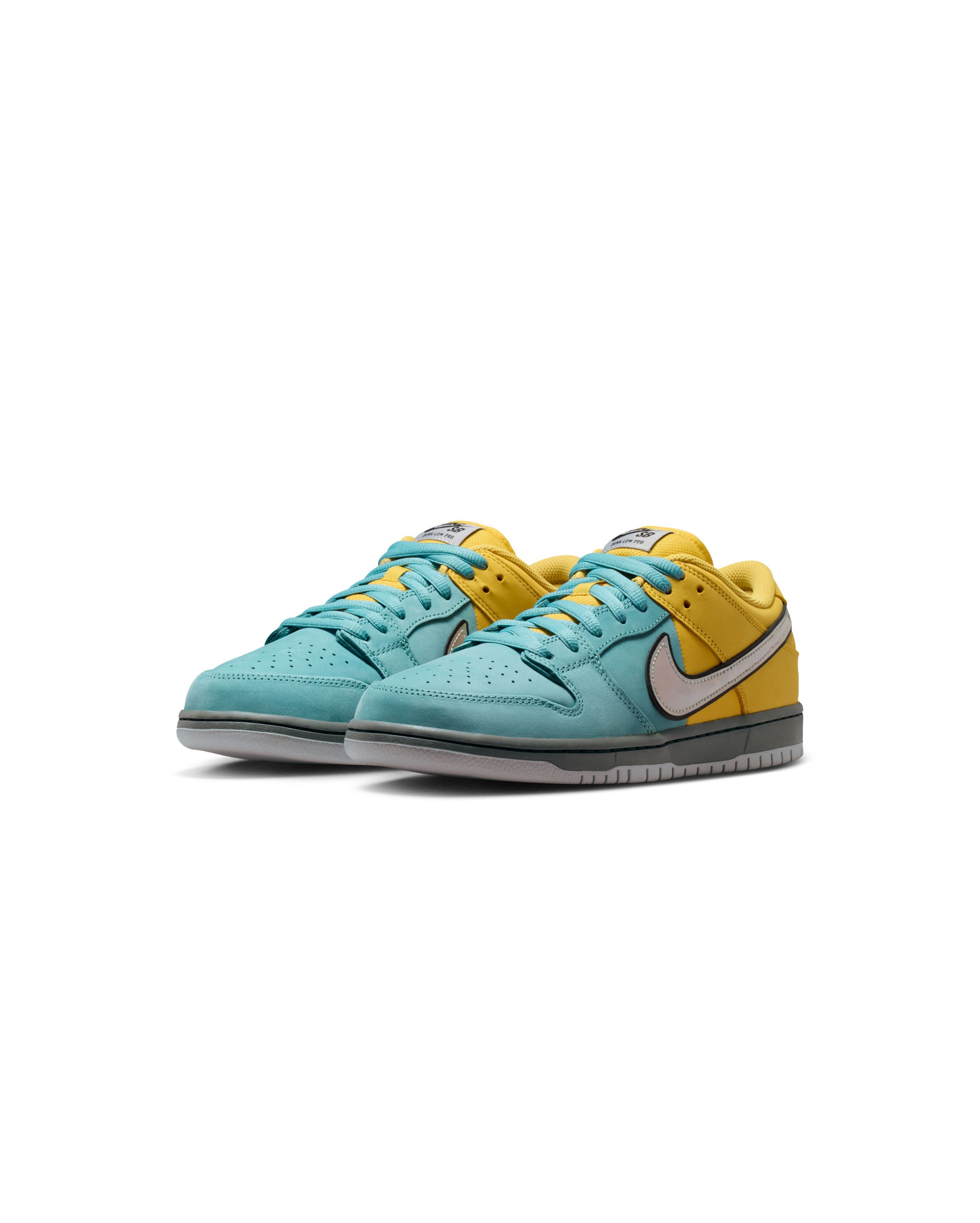 SB Dunk Low Pro Muni Fast Pass Lightning Denim Turquoise - Starcowparis - 2