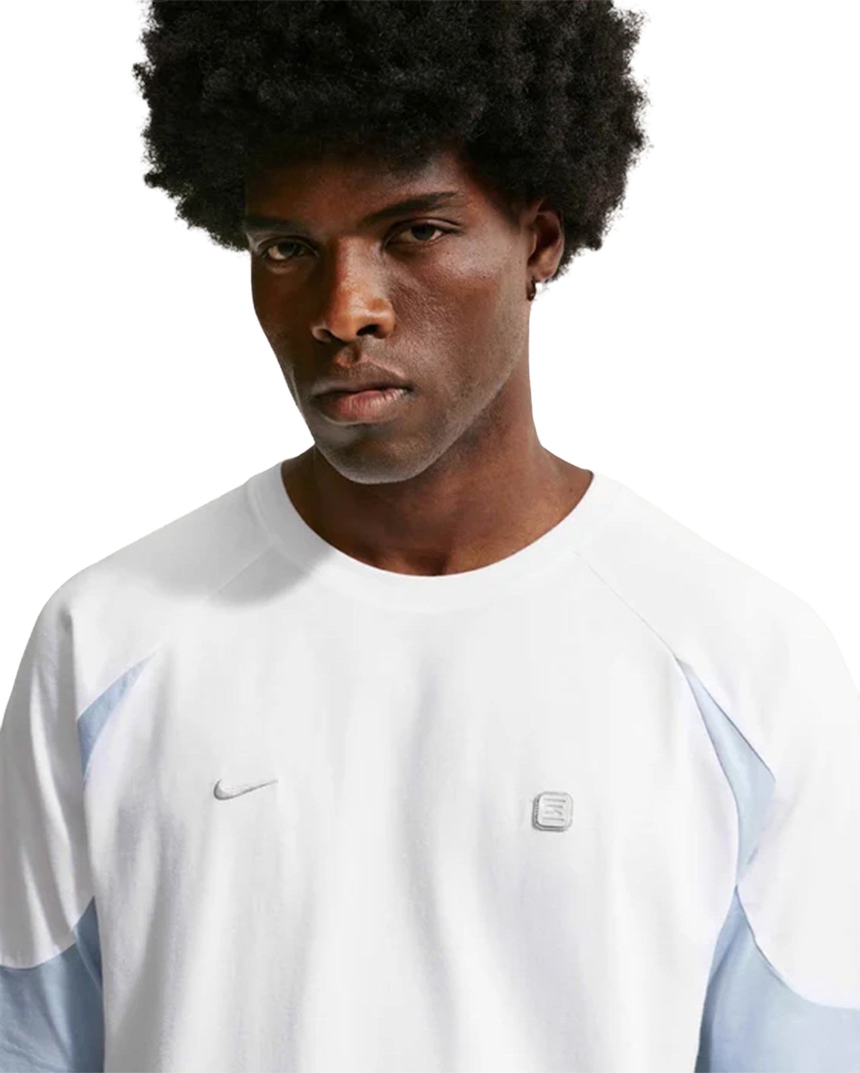 Sleeve Top White/Lt Armory Blue/Wolf Grey - Starcowparis - 1
