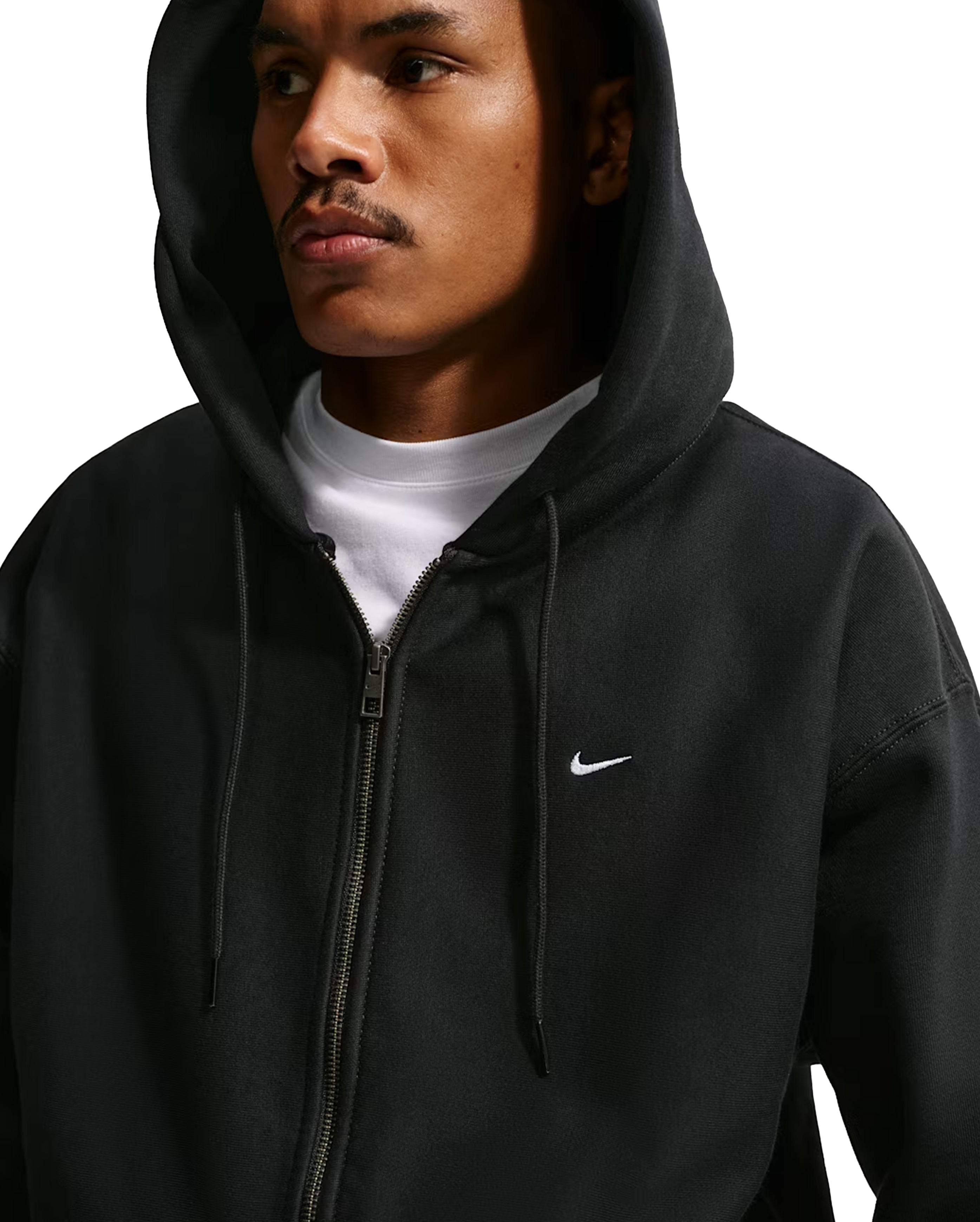Solo Swoosh BB Full Zip Hoodie Black - Starcowparis - 3
