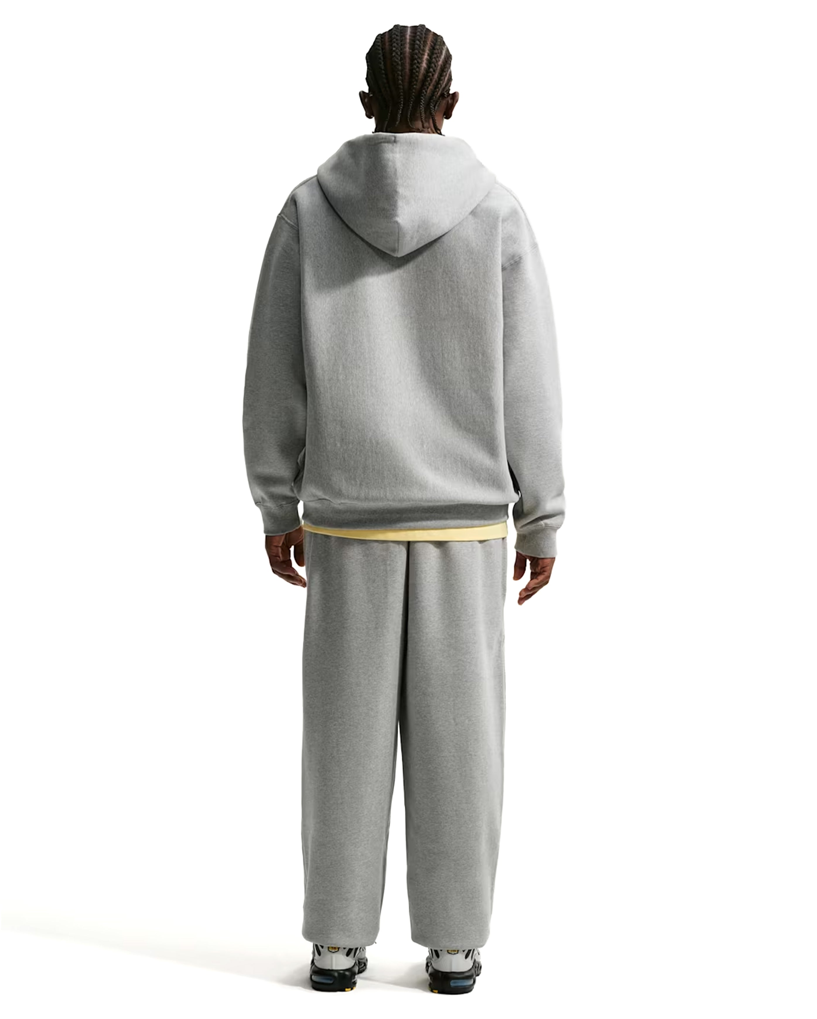 Solo Swoosh BB Full Zip Hoodie Dark Grey - Starcowparis - 4