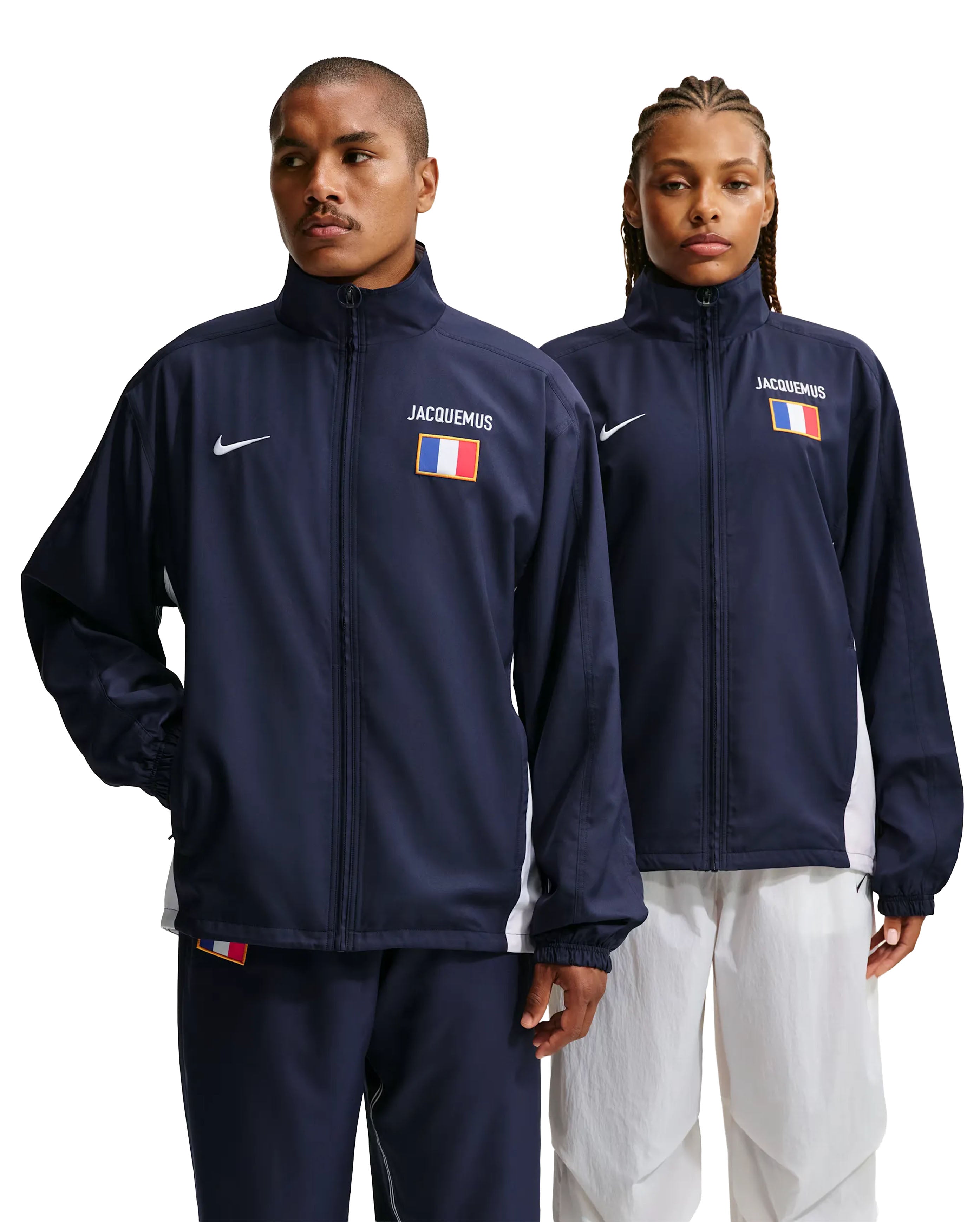 x Jacquemus France Track Jacket Blackened Blue - Starcowparis - 1