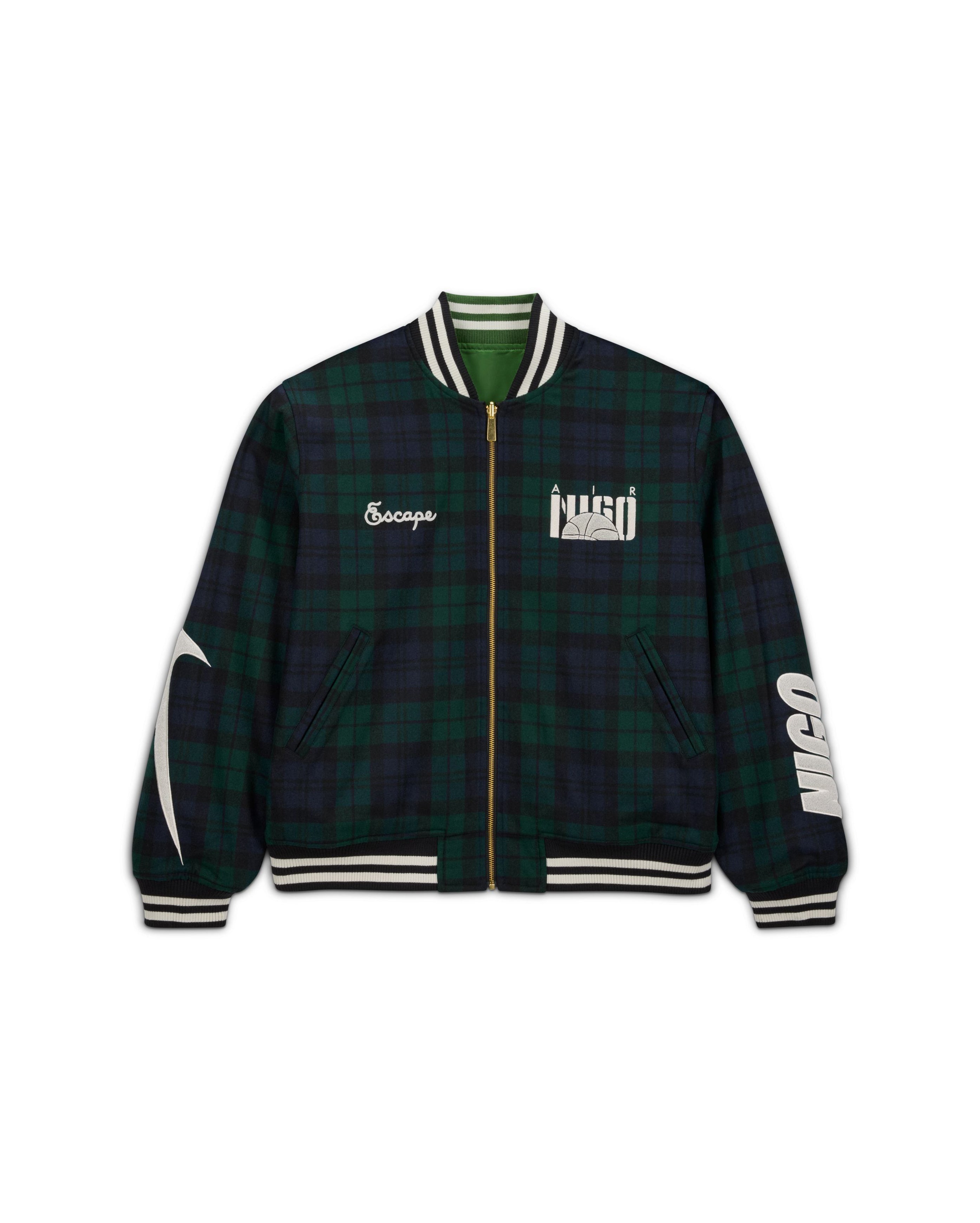 x NIGO Coach Jacket Forest Green Black - Starcowparis - 2