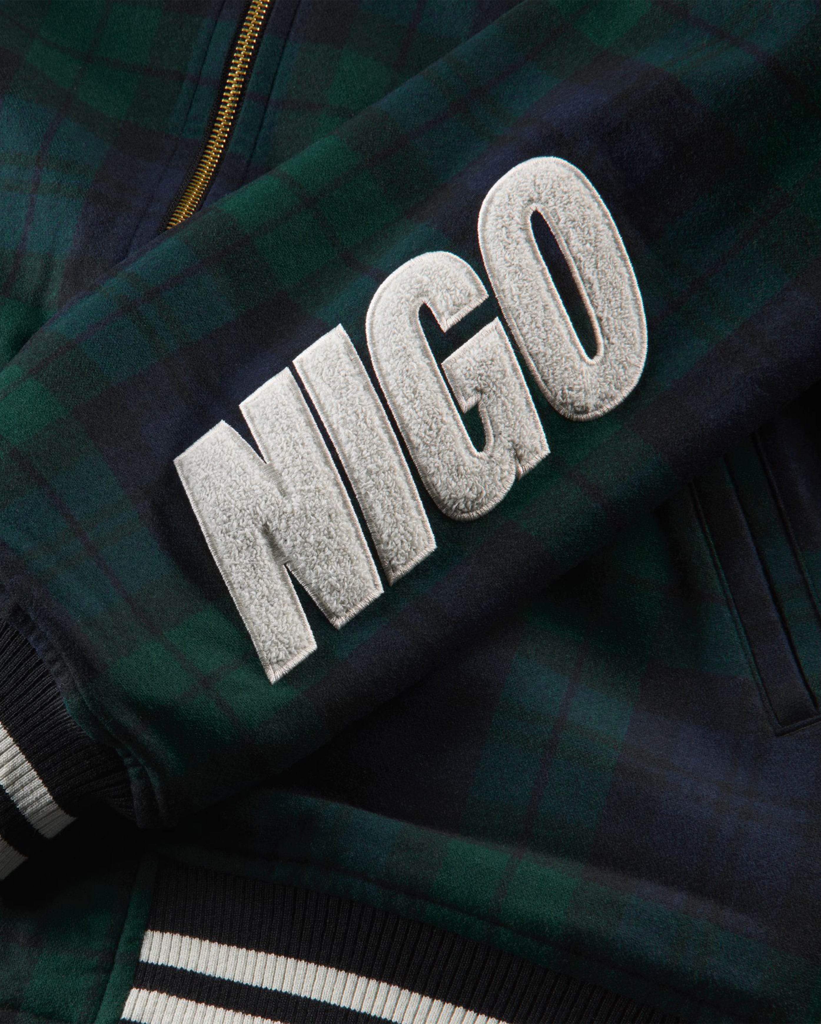 x NIGO Coach Jacket Forest Green Black - Starcowparis - 5