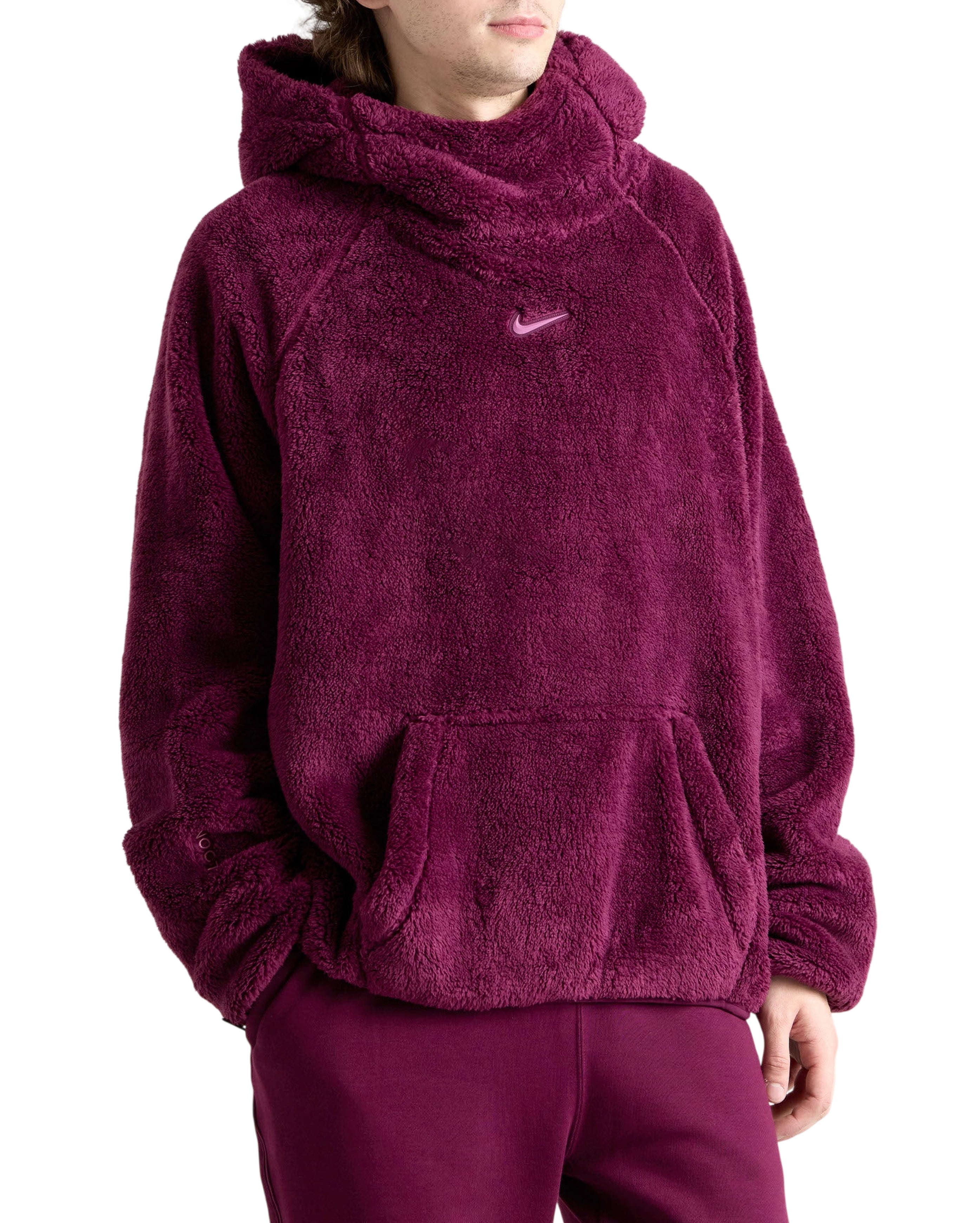 Nike x NOCTA Chalet Polar Top Bordeaux, porté, Starcow Paris - Starcowparis - 2