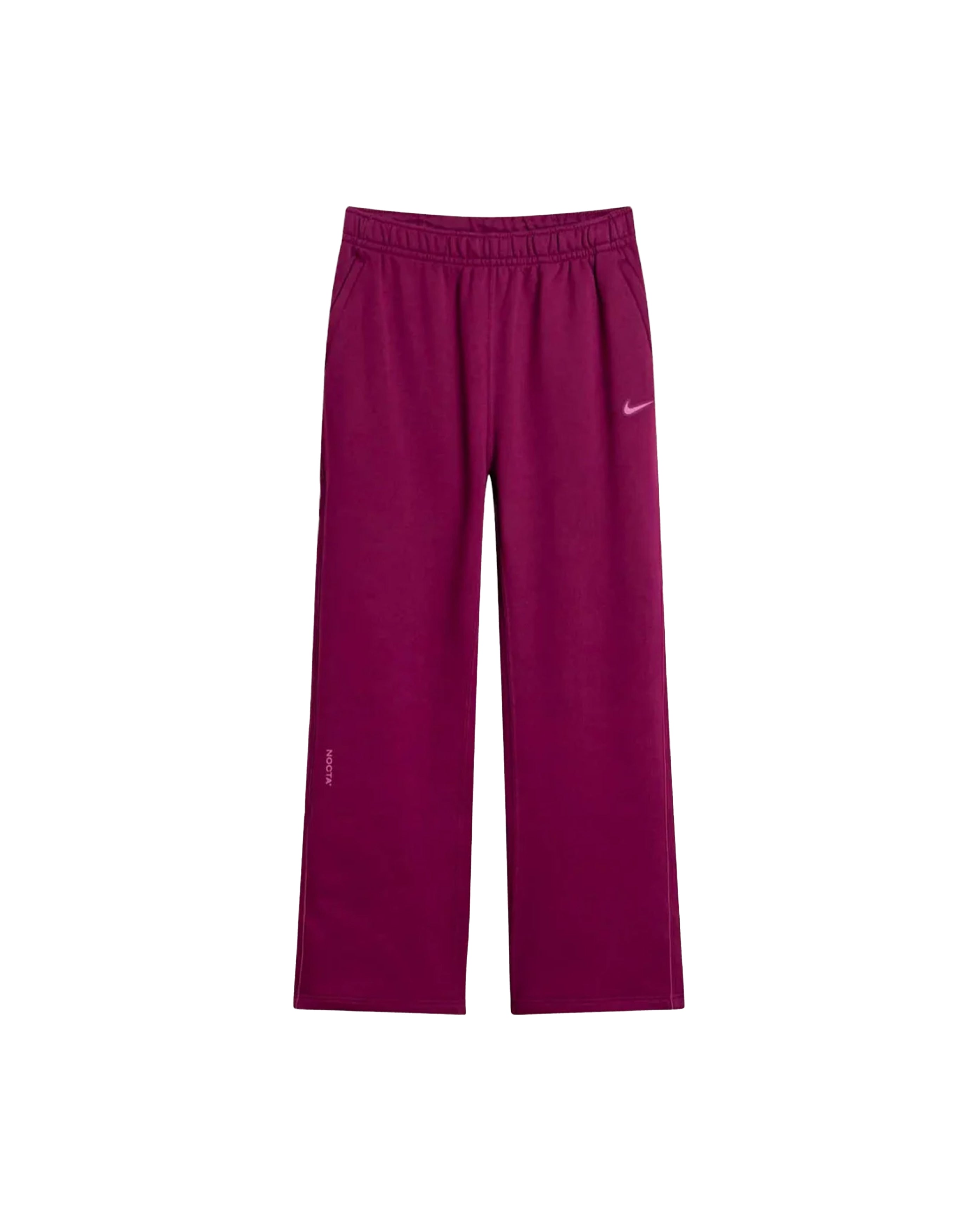 x NOCTA Fleece Open-Hem Sweatpant Bordeaux - Starcowparis - 1