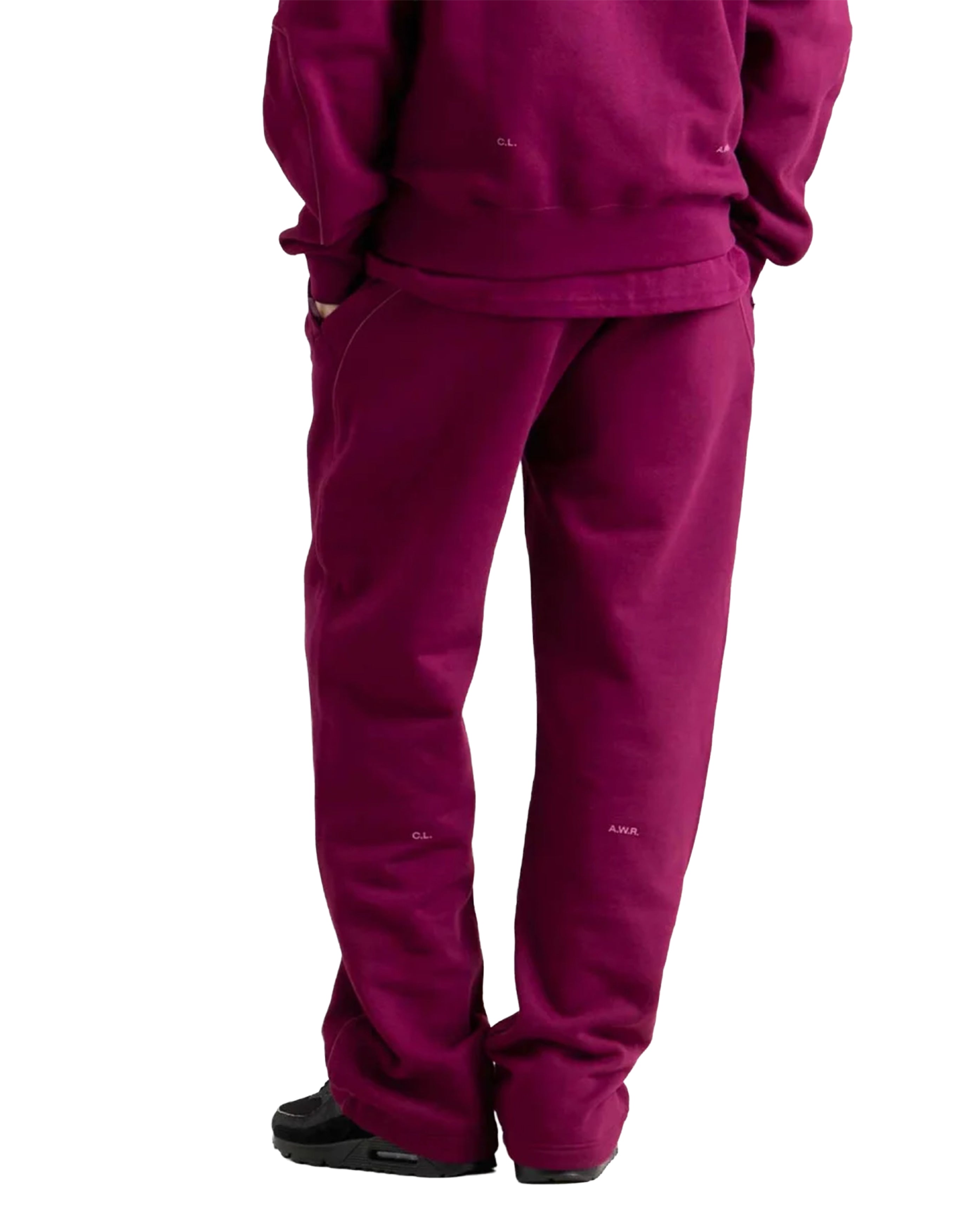 x NOCTA Fleece Open-Hem Sweatpant Bordeaux - Starcowparis - 2