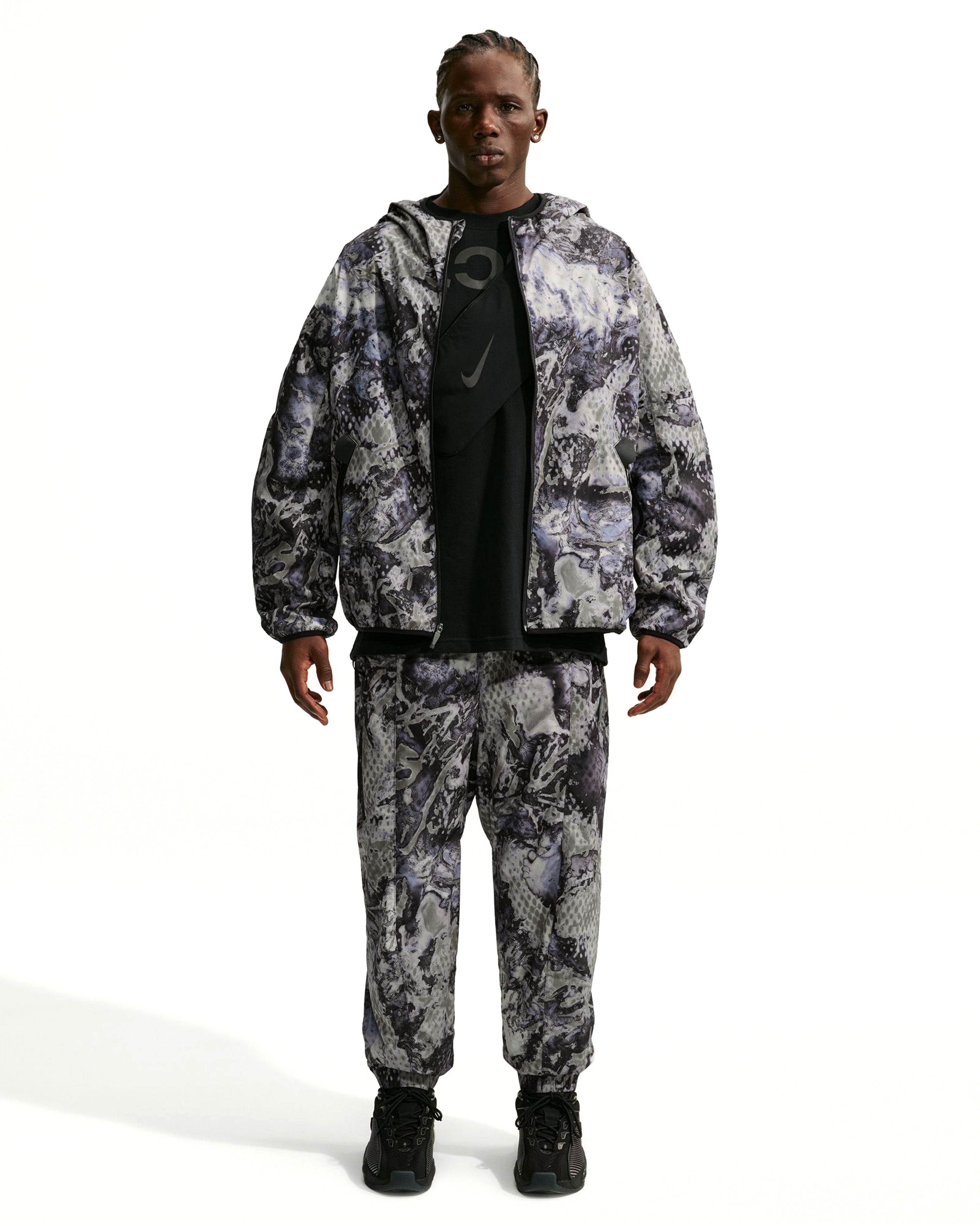 x NOCTA Shroud Cut Jacket AOP Medium Olive - Starcowparis - 2