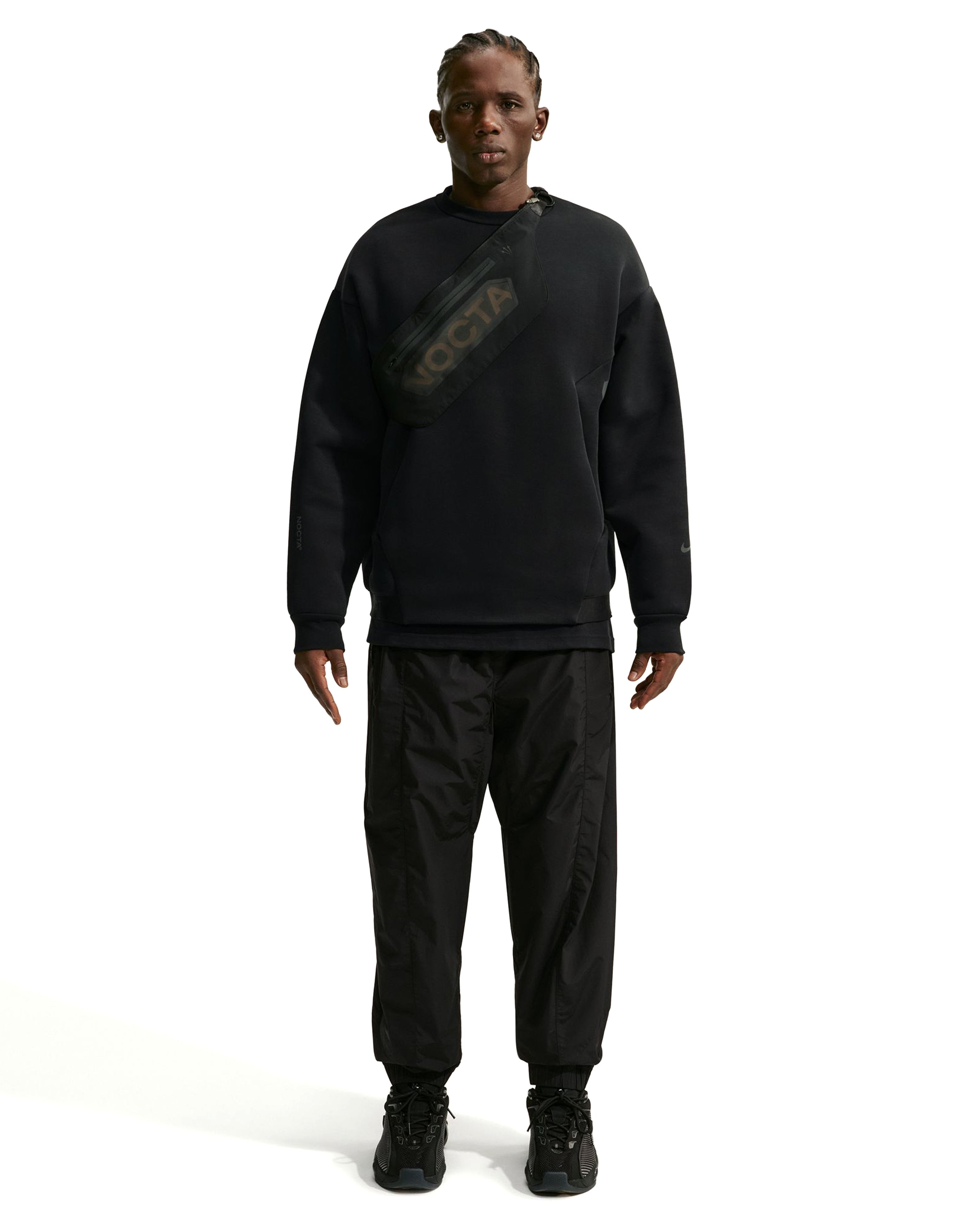 x NOCTA Trapezoid Cut Crew Black - Starcowparis - 2