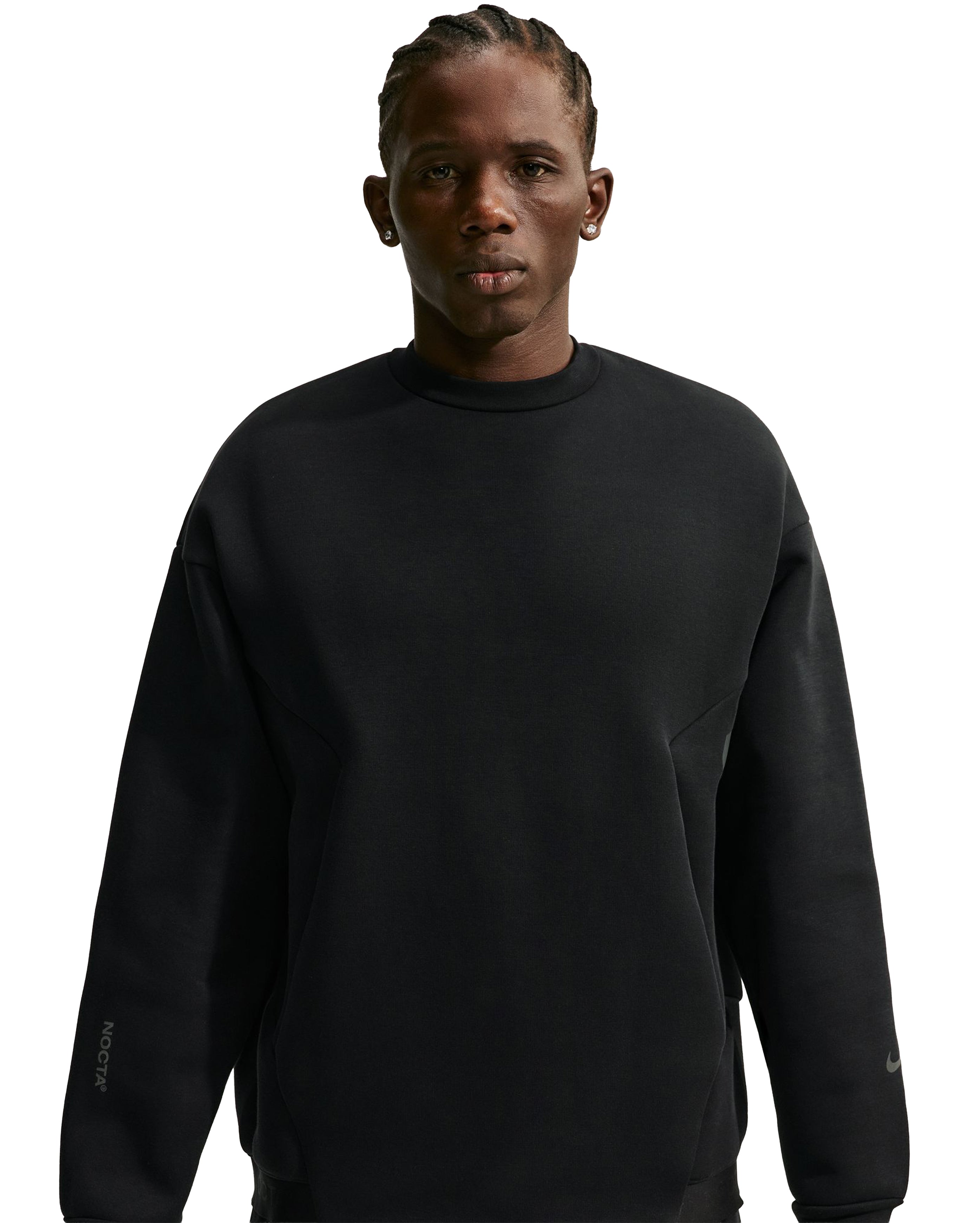 x NOCTA Trapezoid Cut Crew Black - Starcowparis - 1
