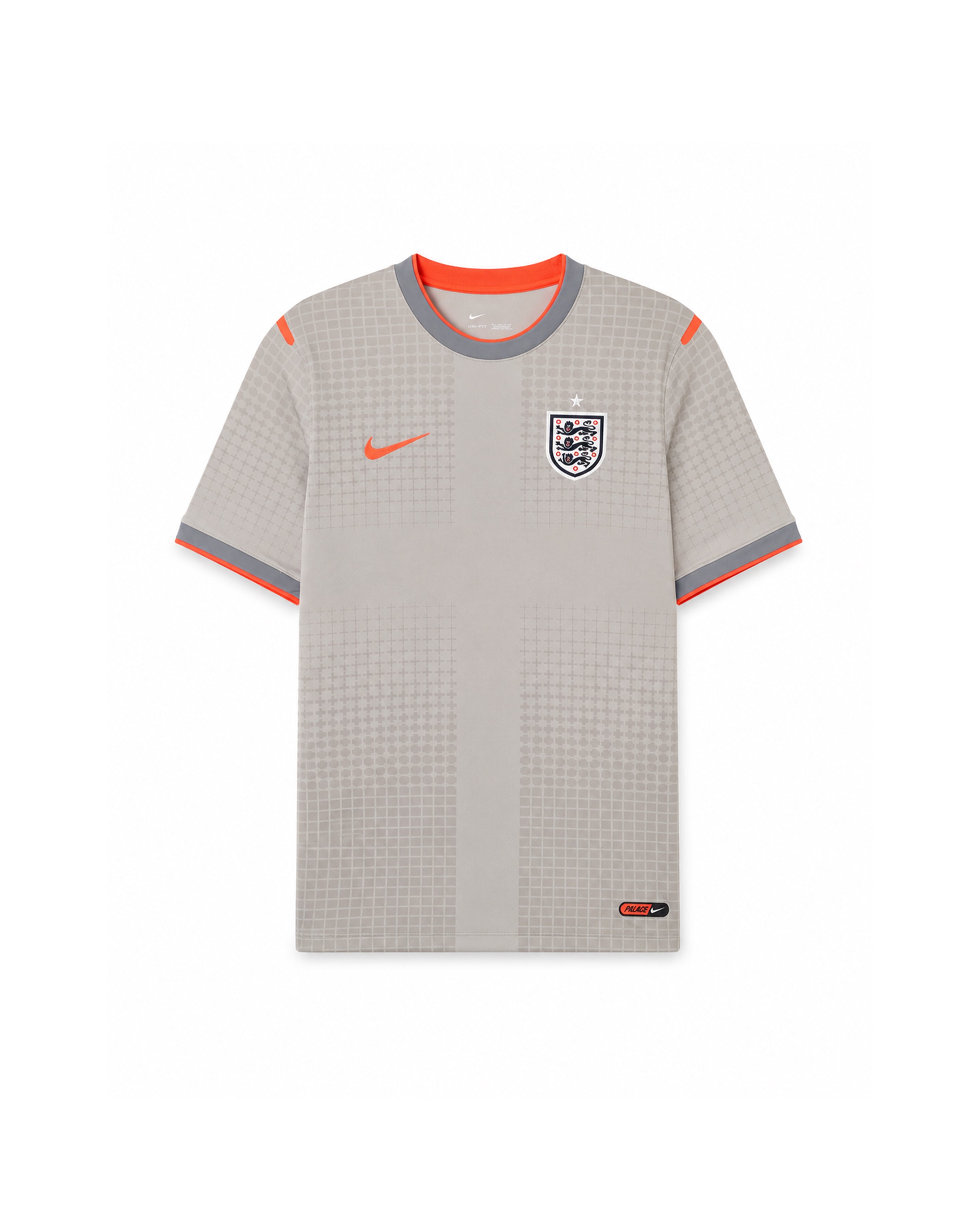 x Palace England Academy Pro Pre-Match Top Pewter Grey - Starcowparis - 1