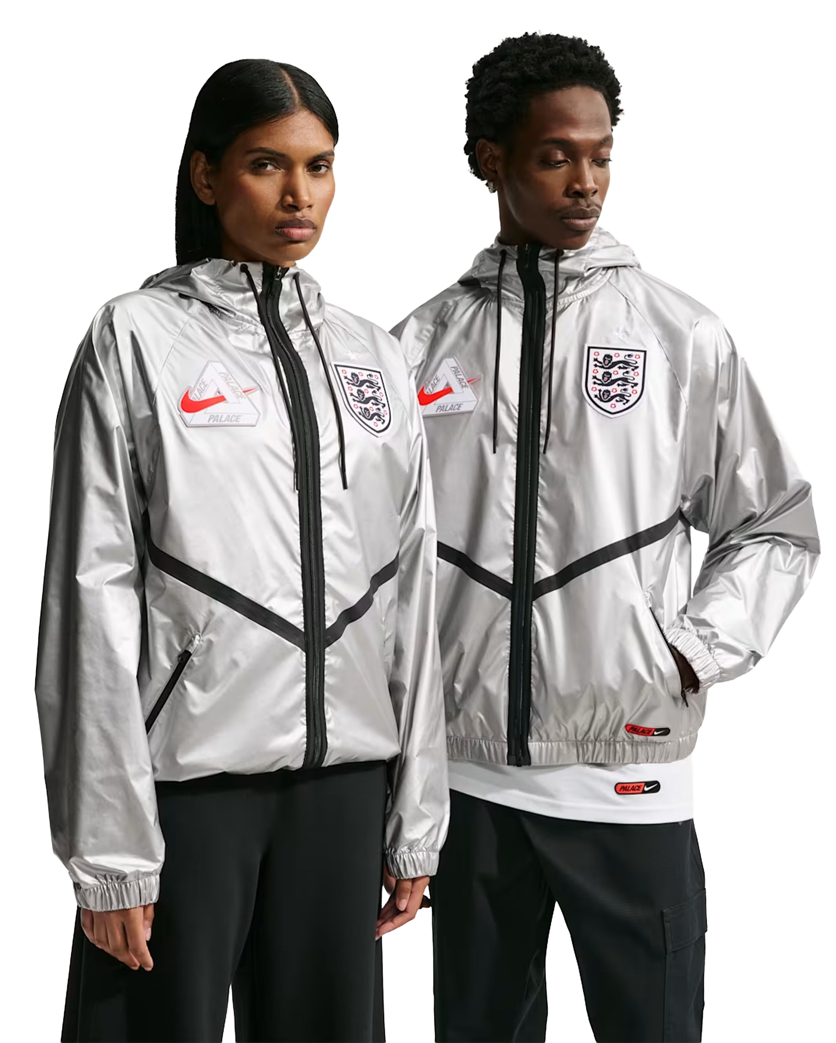 x Palace England Anthem Jacket Pewter Grey - Starcowparis - 2