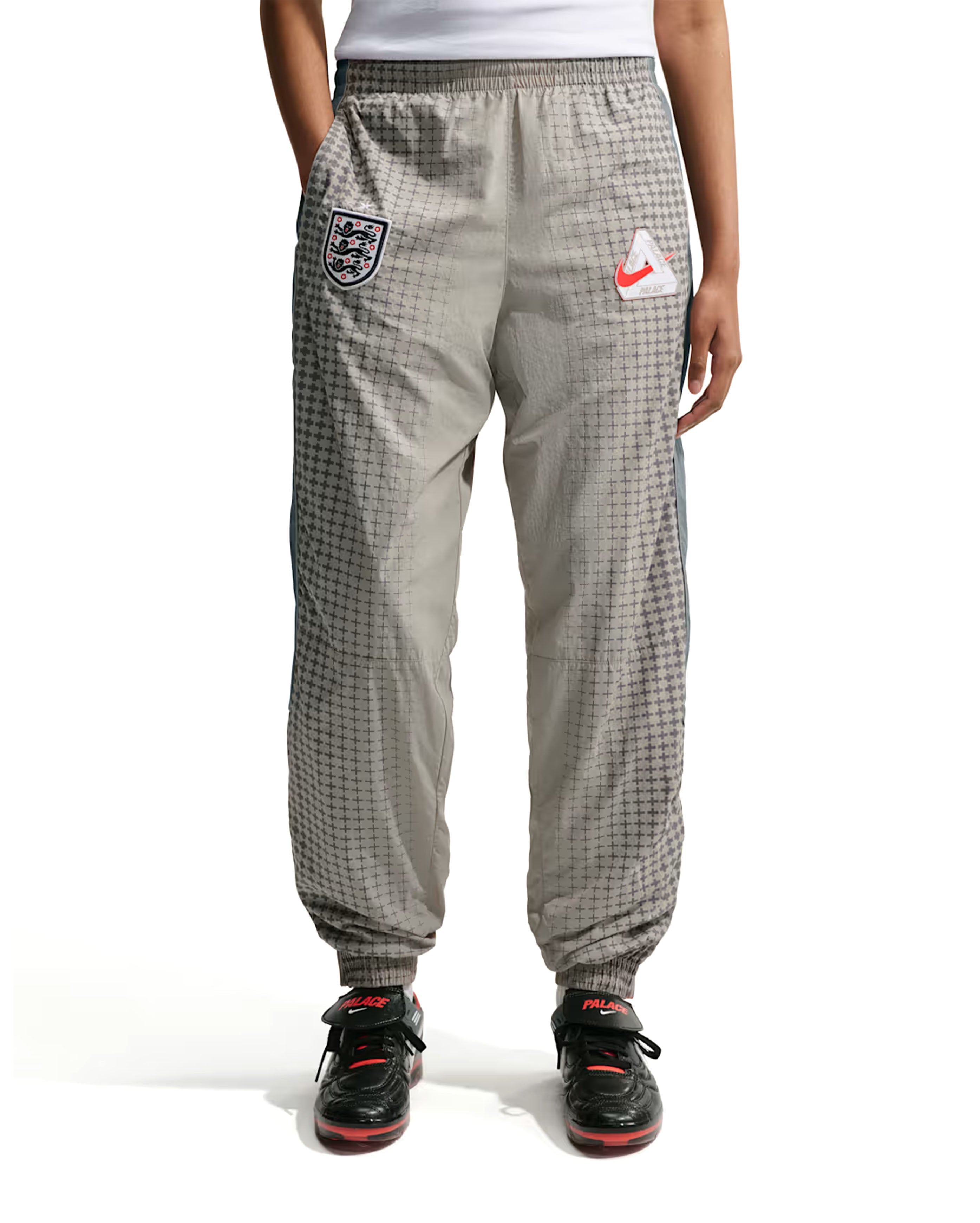 x Palace England Tracksuit Pants Pewter Grey - Starcowparis - 1