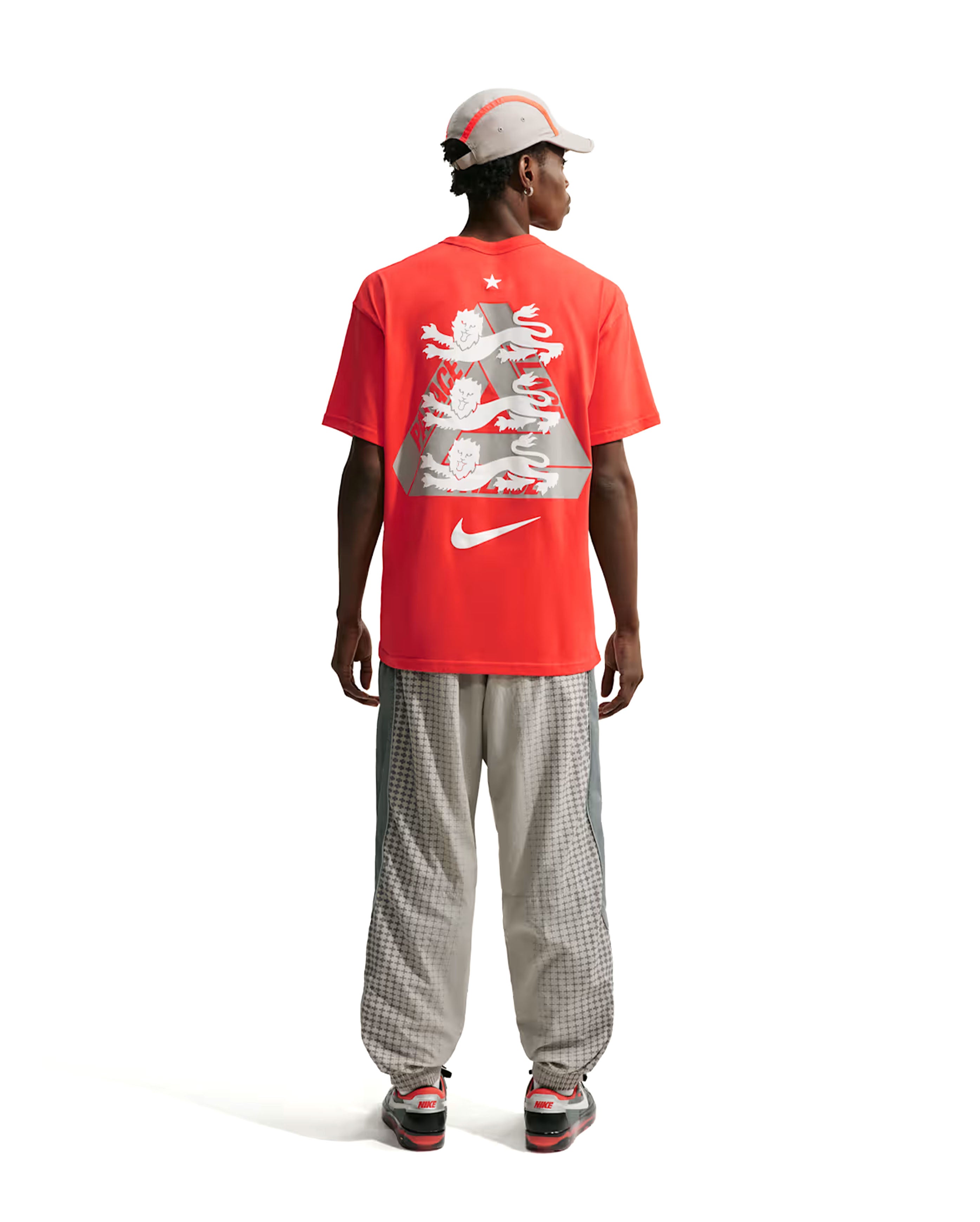 x Palace England Tracksuit Pants Pewter Grey - Starcowparis - 2