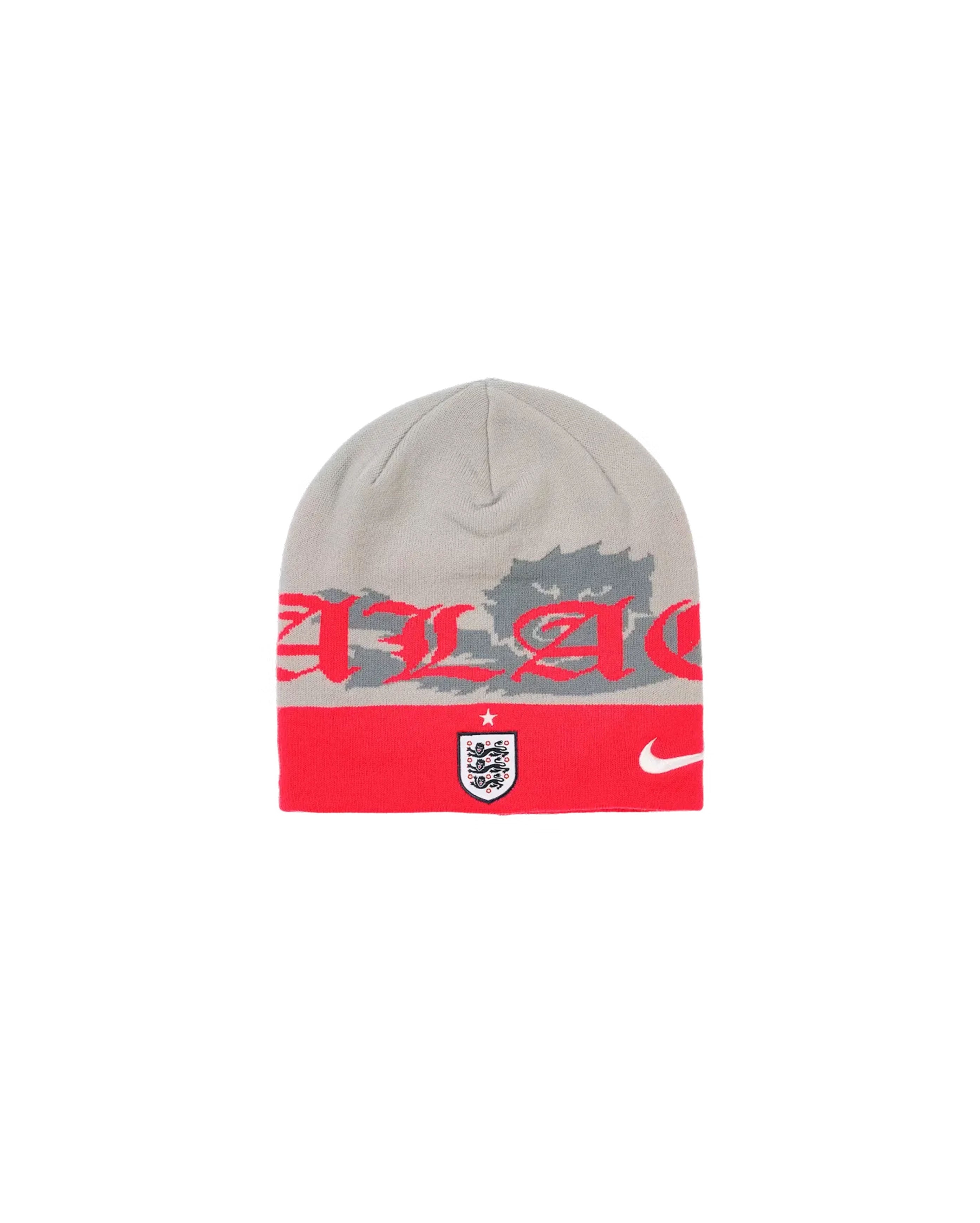 Palace England Uncuffed Beanie Pewter Grey - Starcowparis - 1