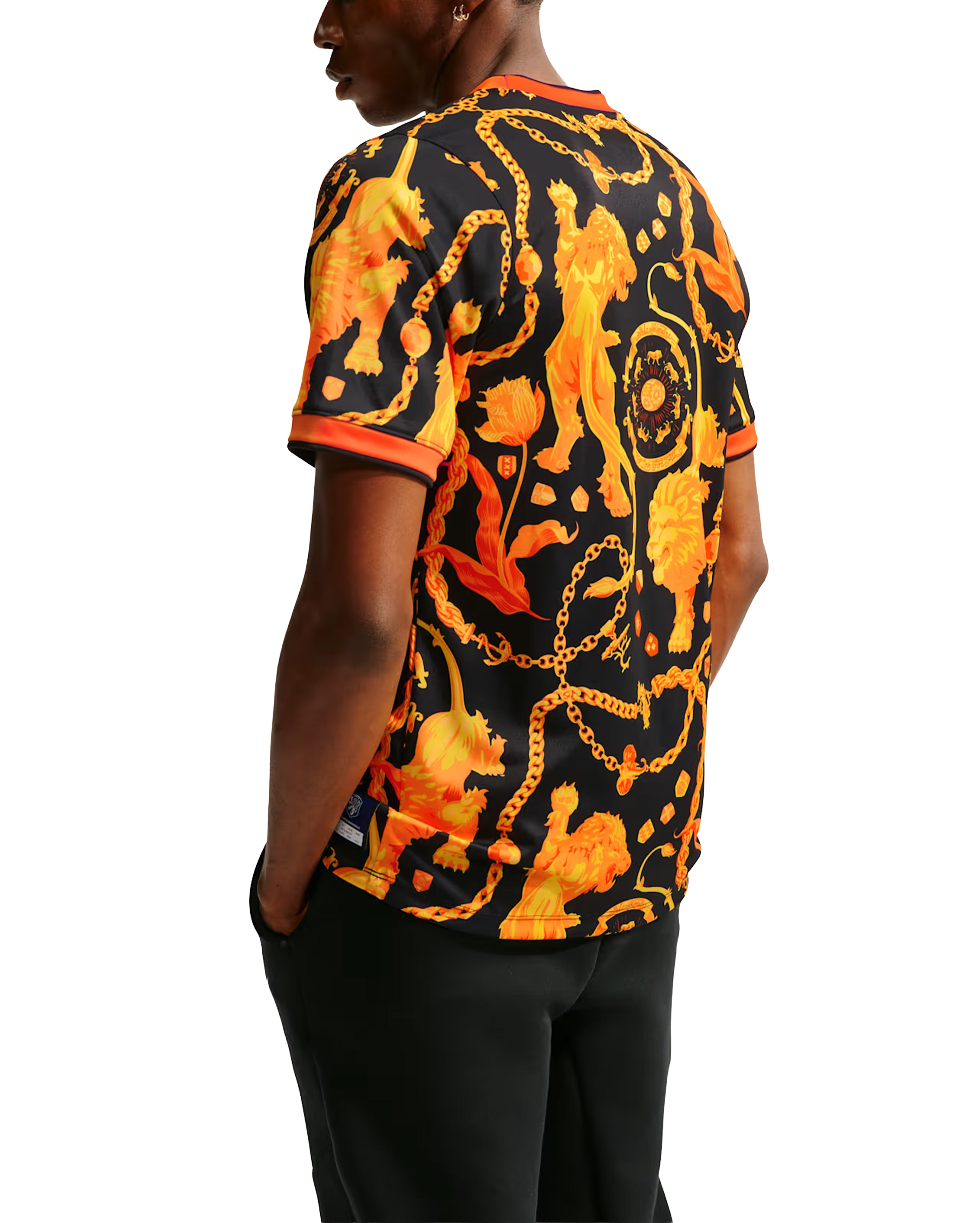 x Patta Netherlands Academy Pro Pre-Match Top Black - Starcowparis - 4