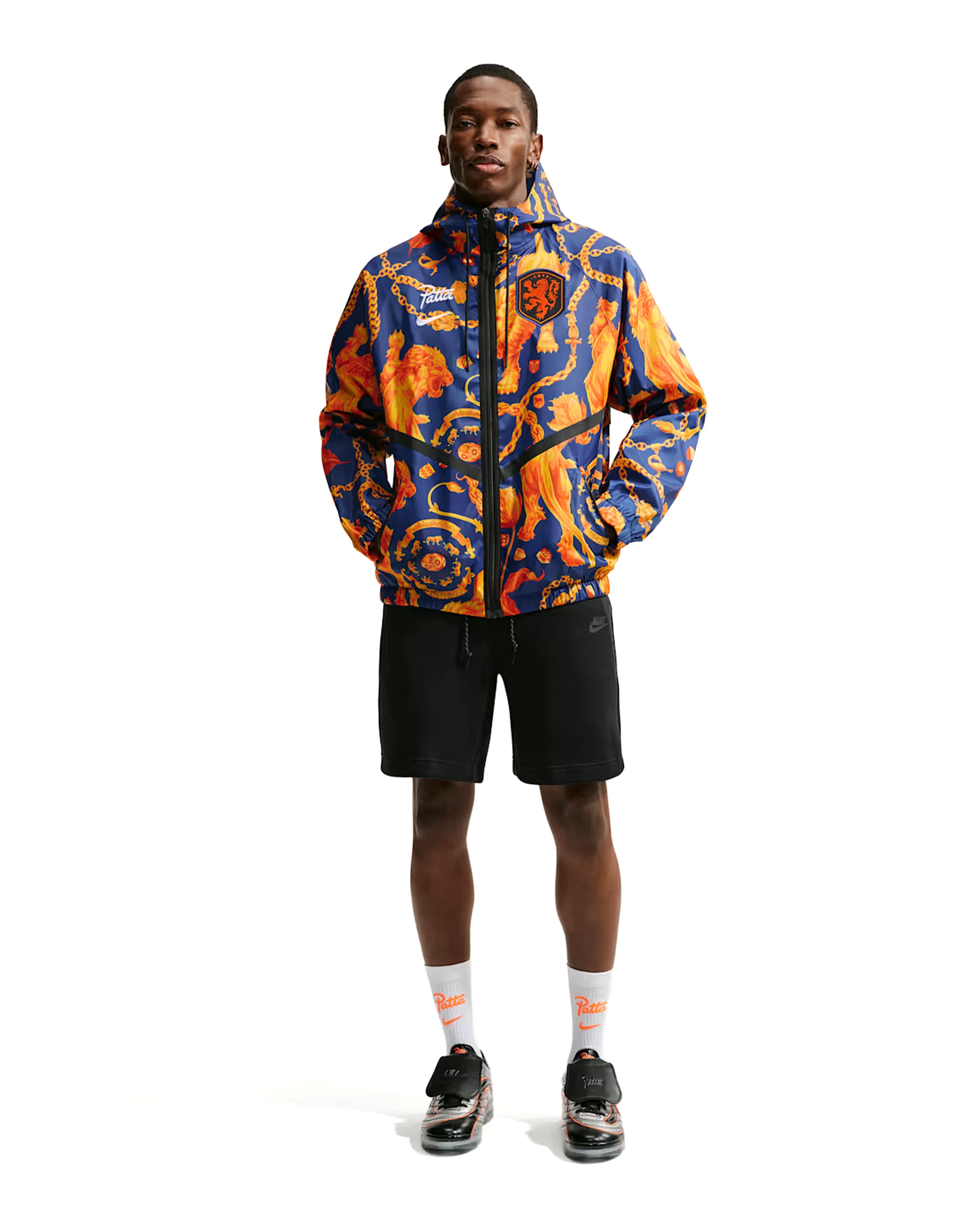 Patta Netherlands Anthem Jacket Deep Royal Blue - Starcowparis - 2
