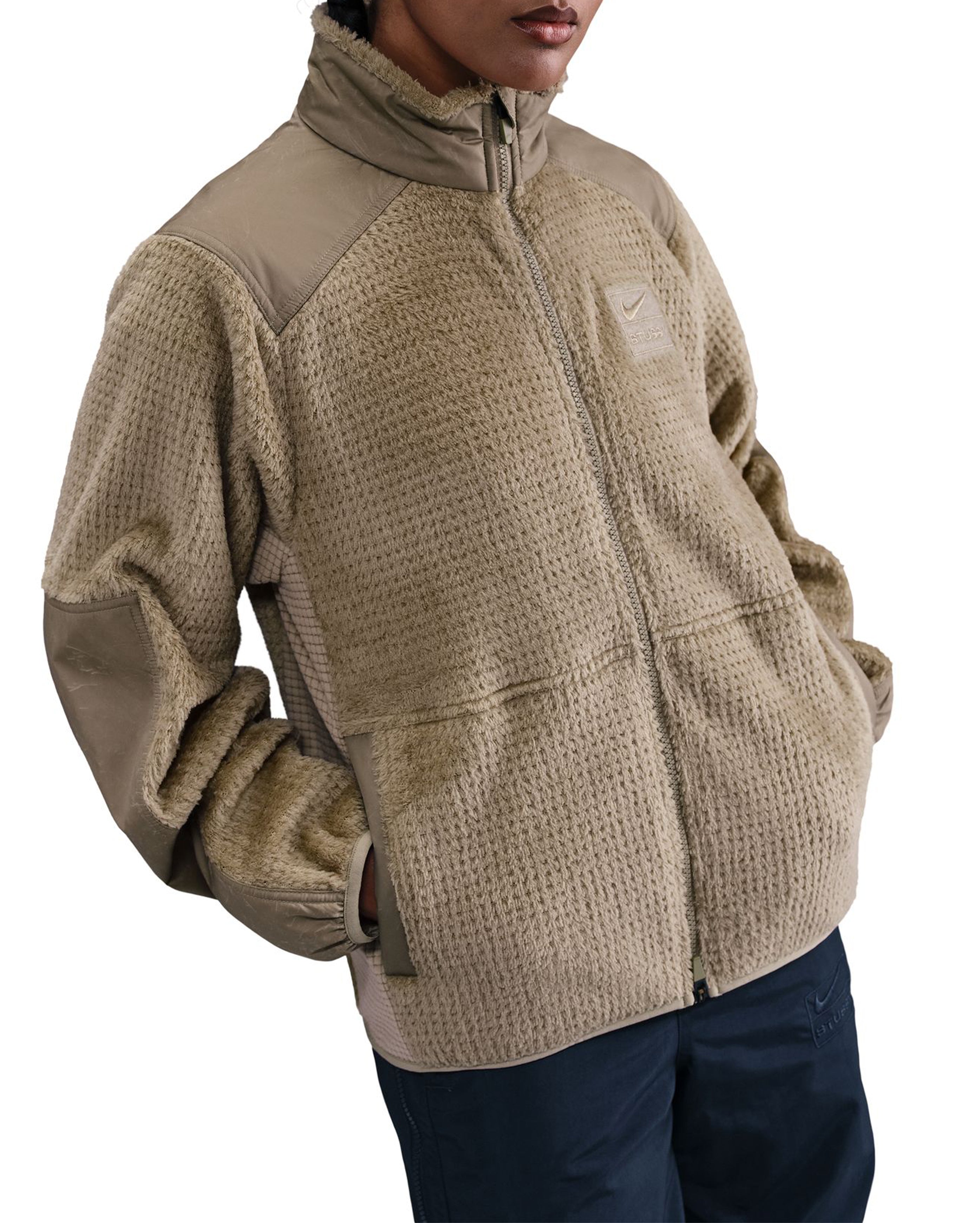 x Stussy High-Loft Full-Zip Jacket 