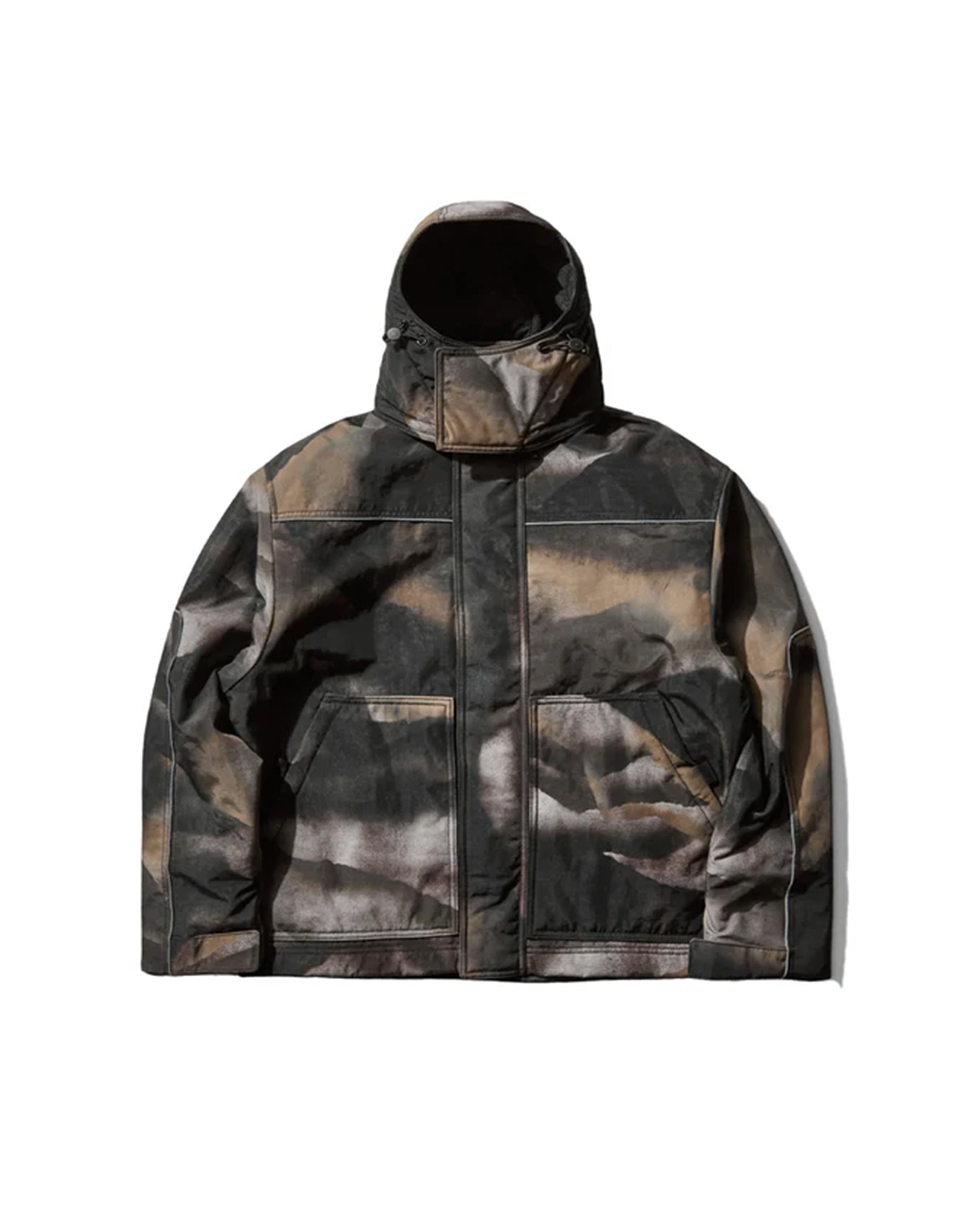 x Stussy Utility Hooded Jacket Multi-Color Medium Ash - Starcowparis - 1