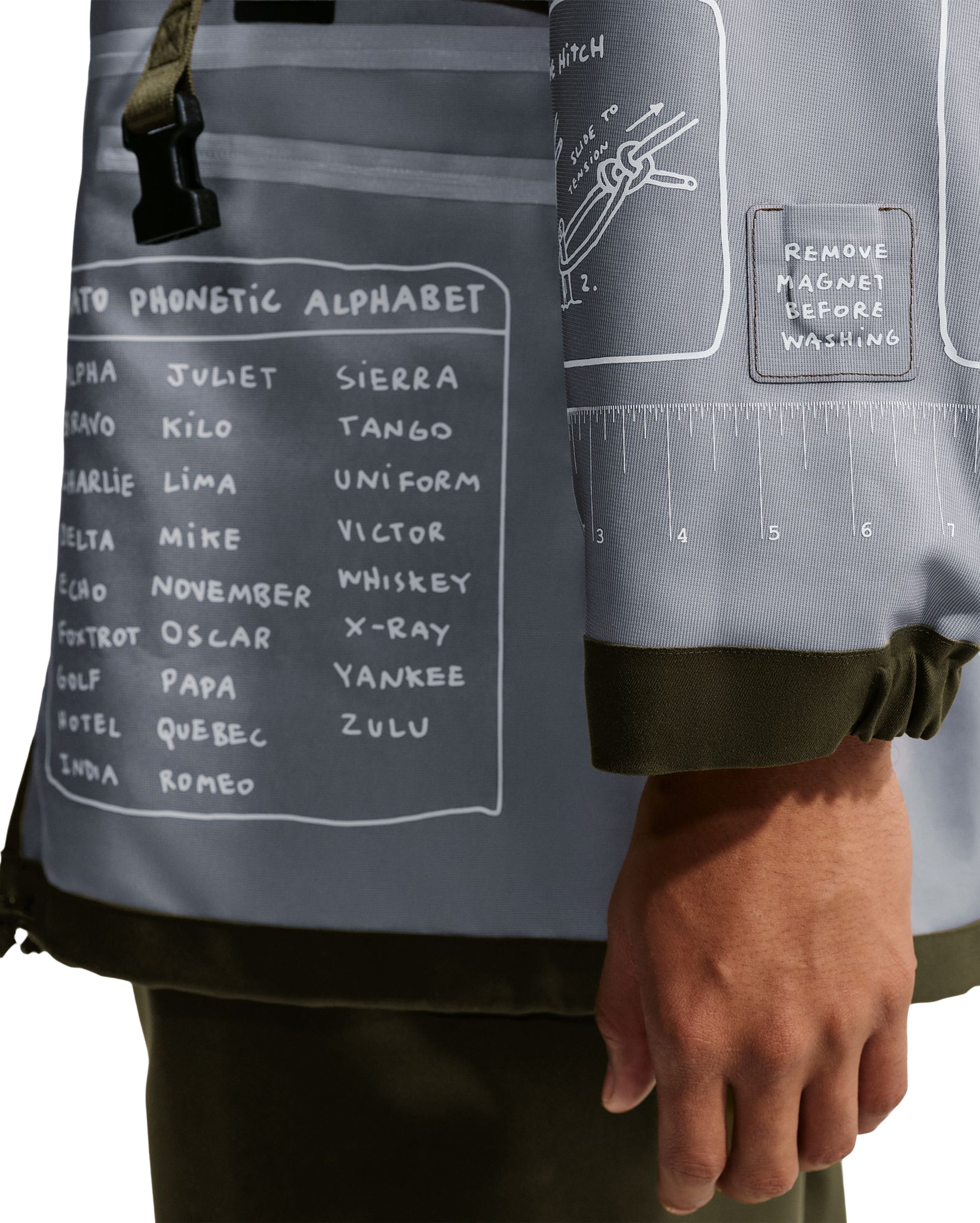 x Tom Sachs Nikecraft I.S.R.U Uniform Hooded Jacket 'Olive Canvas' - Starcowparis - 3