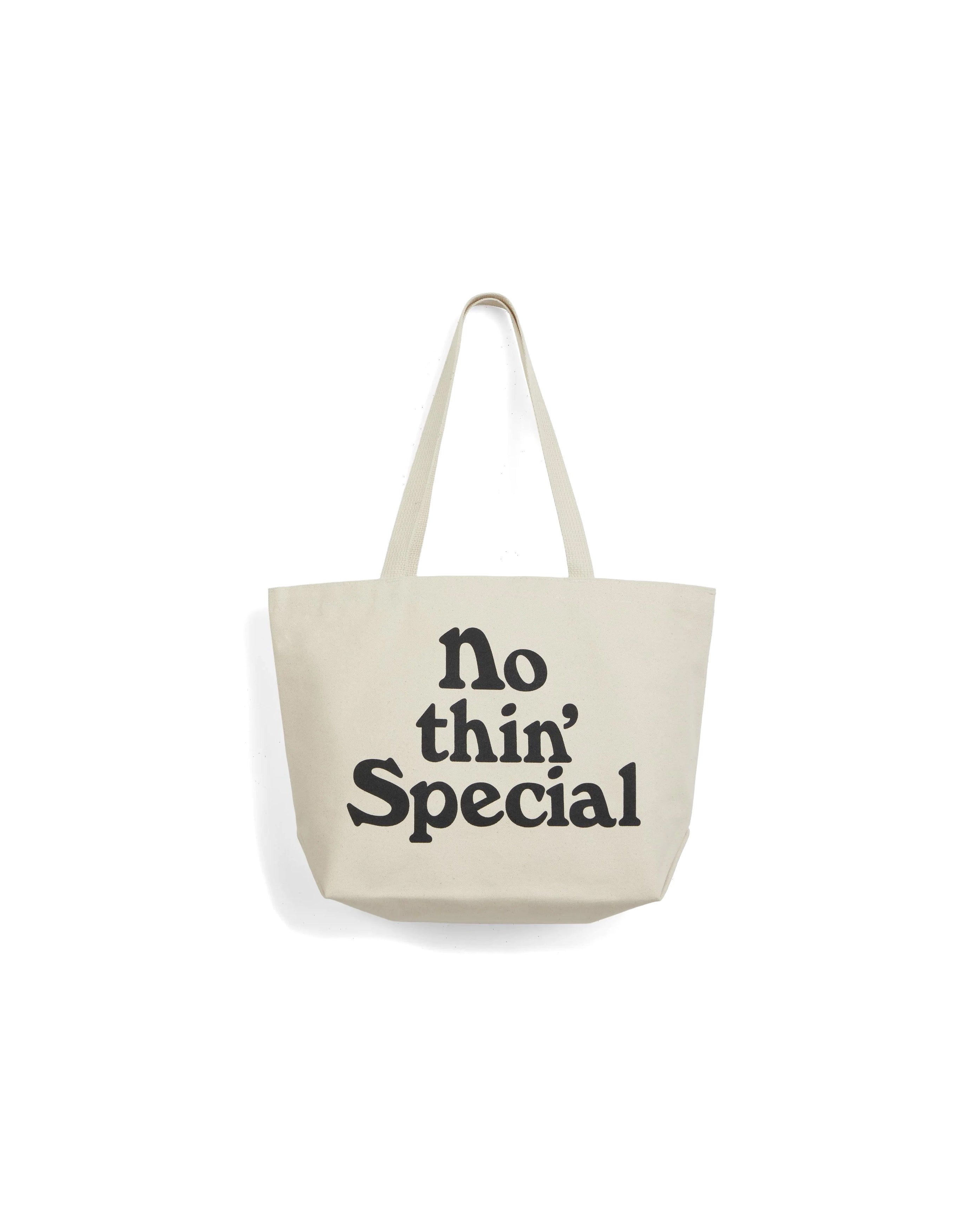  Nothin' Special-Logo Tote Bag Natural-Starcowparis - Starcowparis - 1