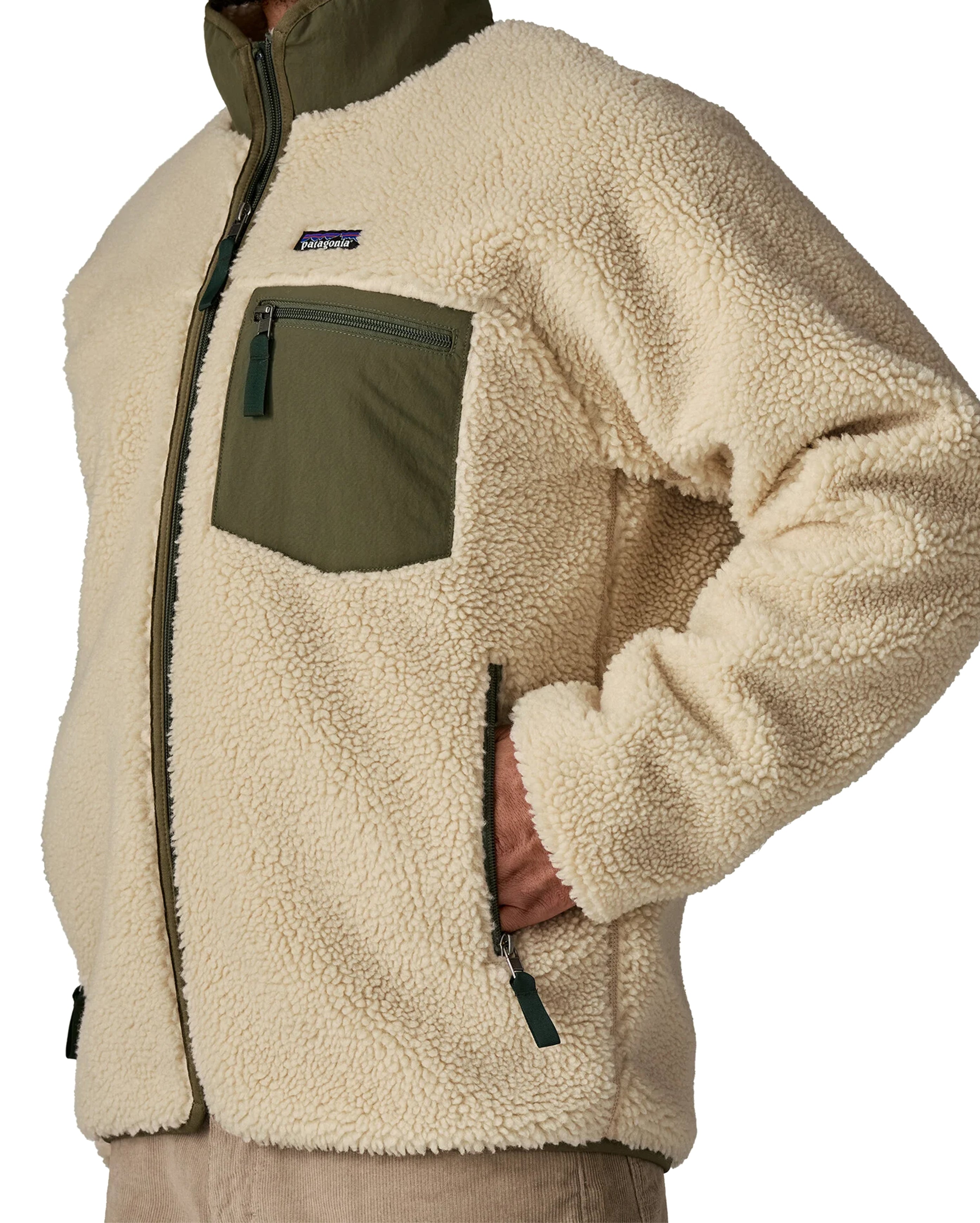 Veste Polaire Classic Retro-X Dark Natural Basin Green - Starcowparis - 4