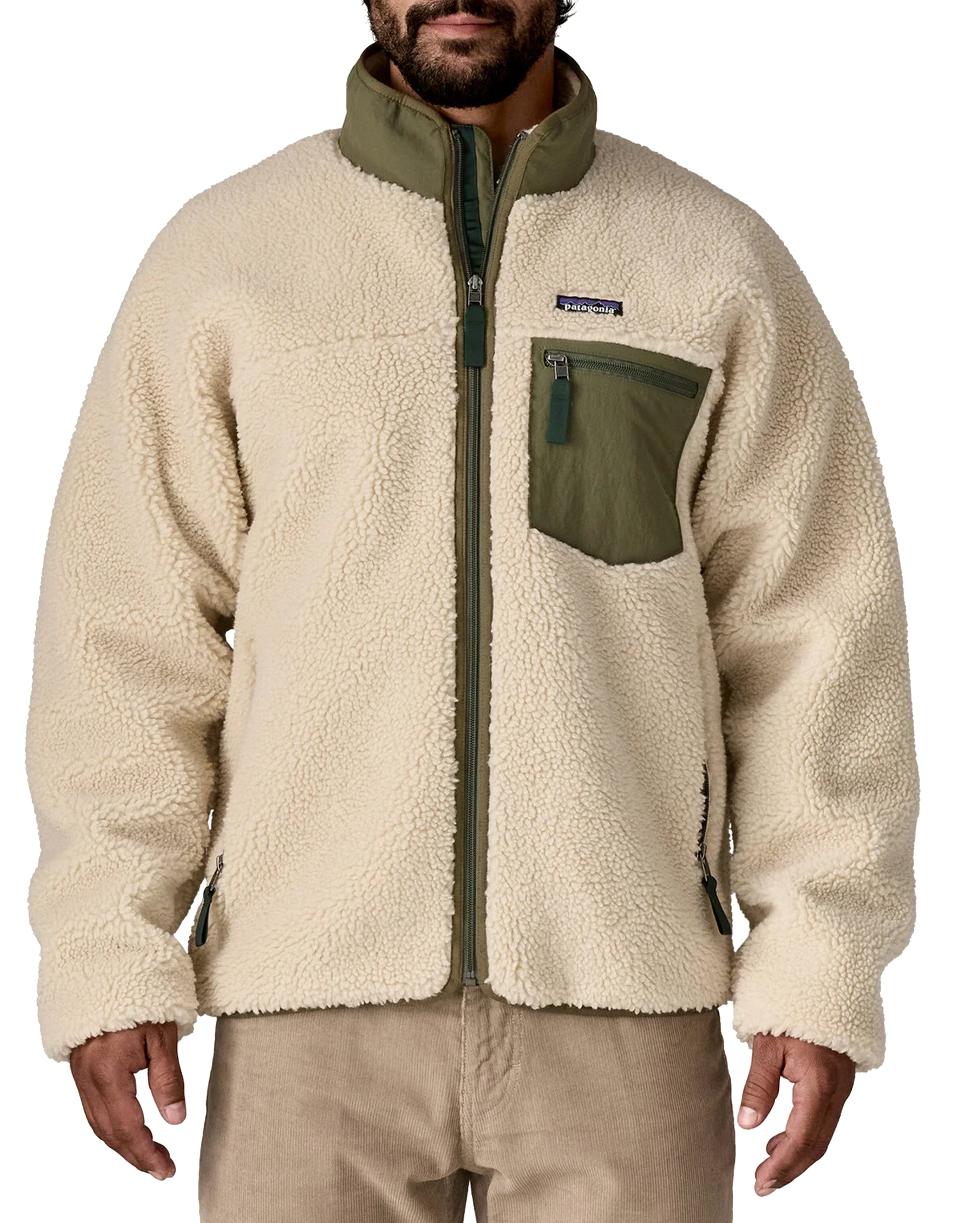 Veste Polaire Classic Retro-X Dark Natural Basin Green - Starcowparis - 2