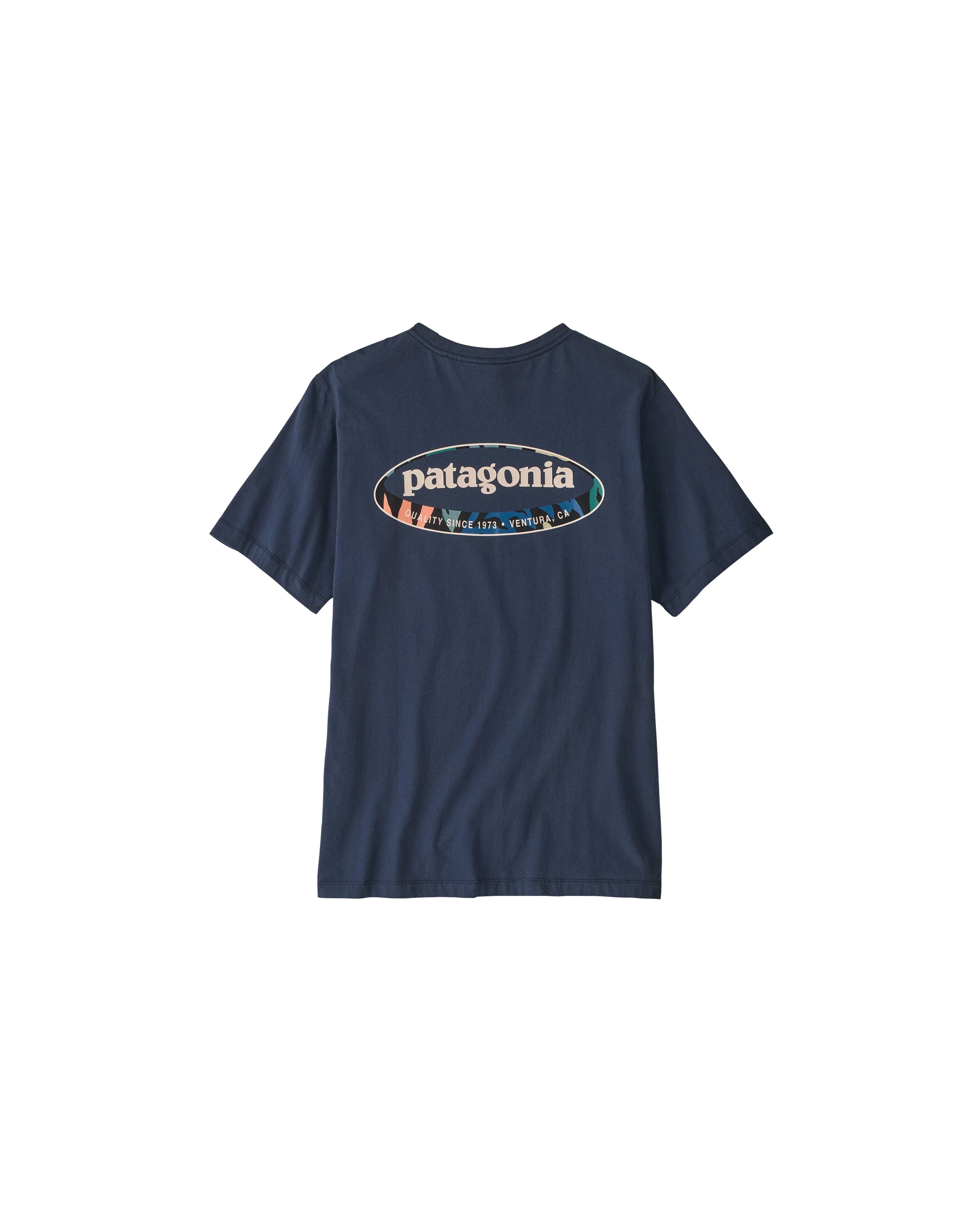 M 95 Oval Logo T-Shirt Marine - Starcowparis - 1