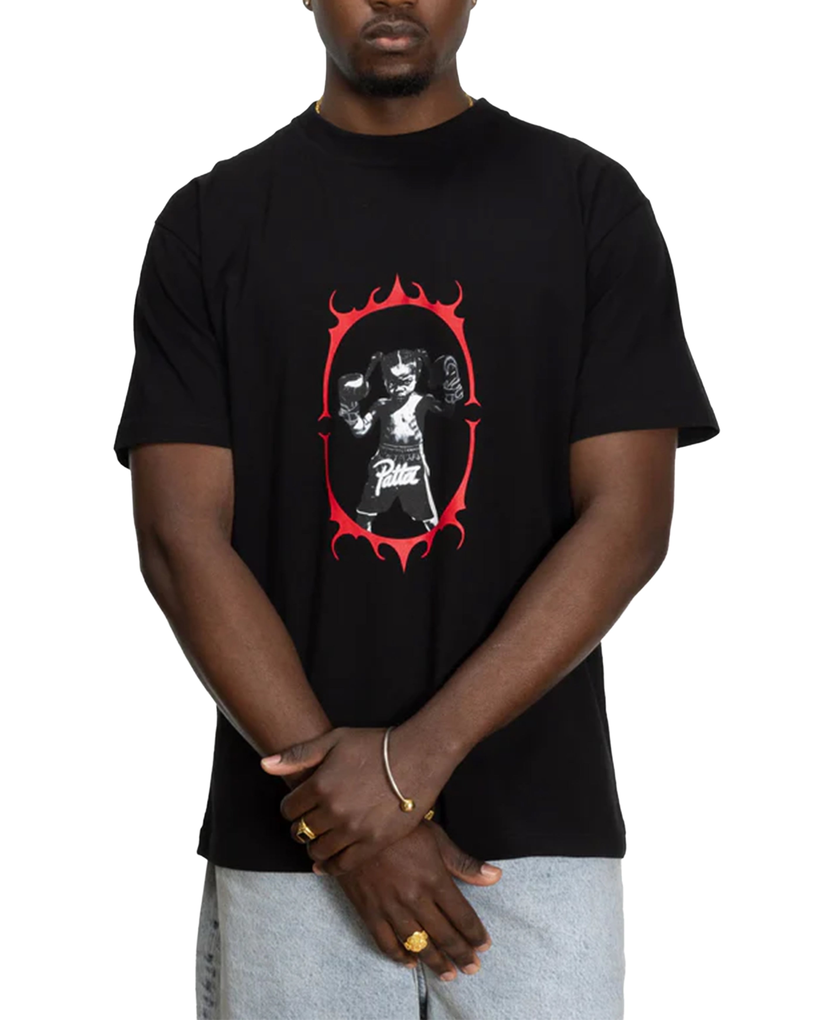 Boxing T-Shirt Black - Starcowparis - 3
