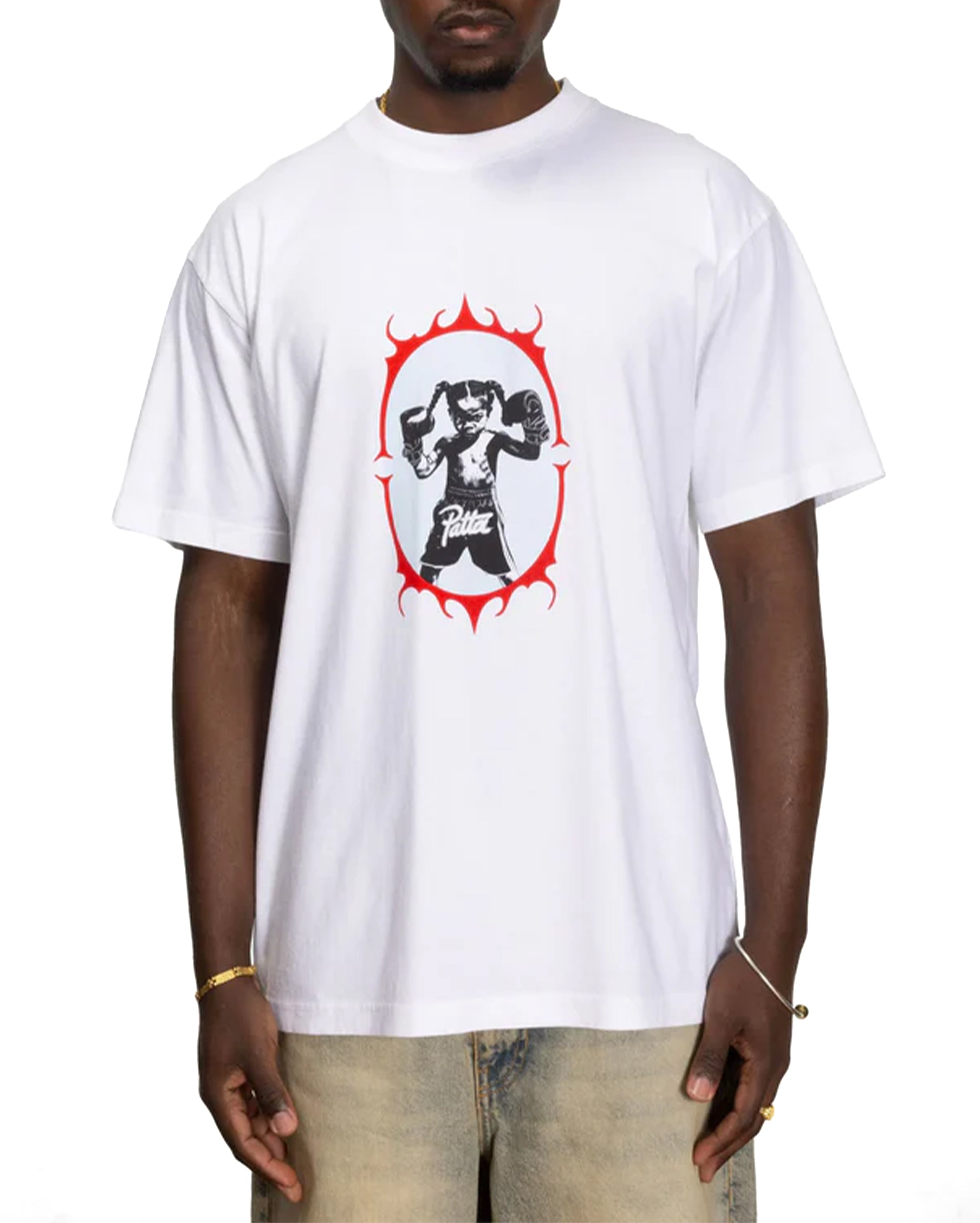 Boxing T-Shirt White - Starcowparis - 3