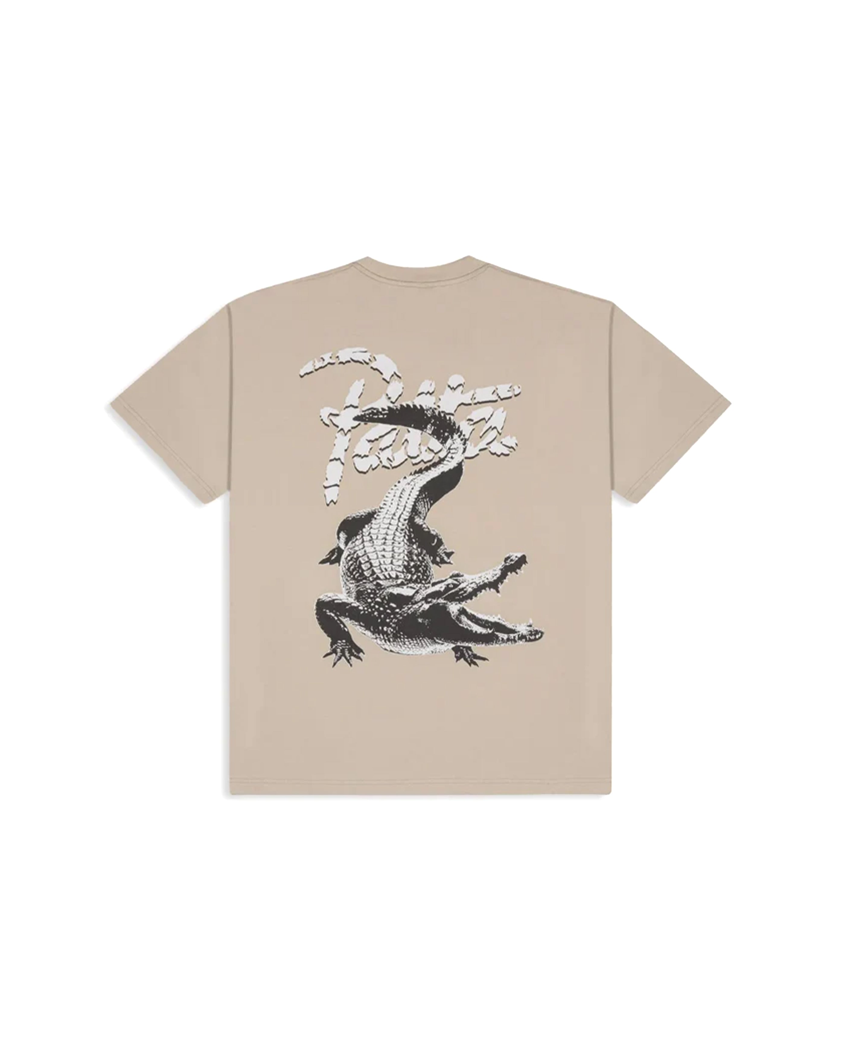 Patta Croco T-Shirt Oatmeal - Starcowparis - 1