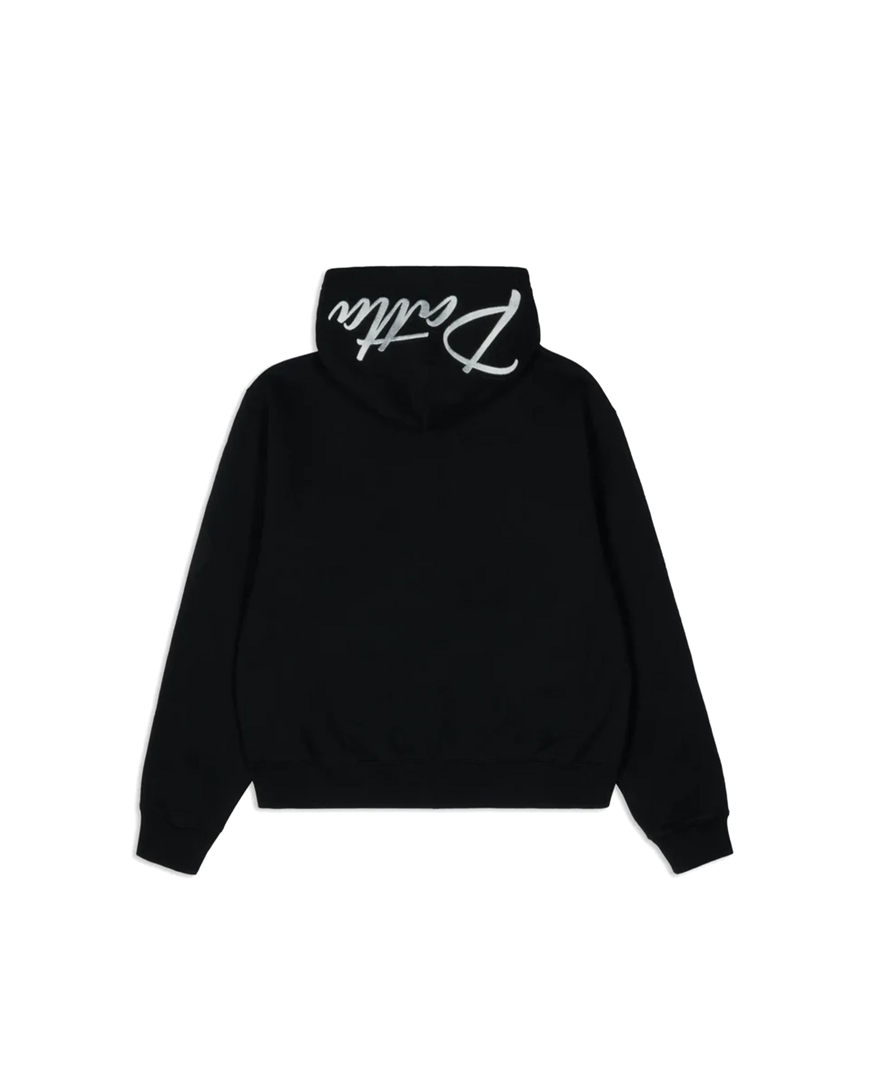 Embro Classic Zip Up Hooded Sweater Black - Starcowparis - 3