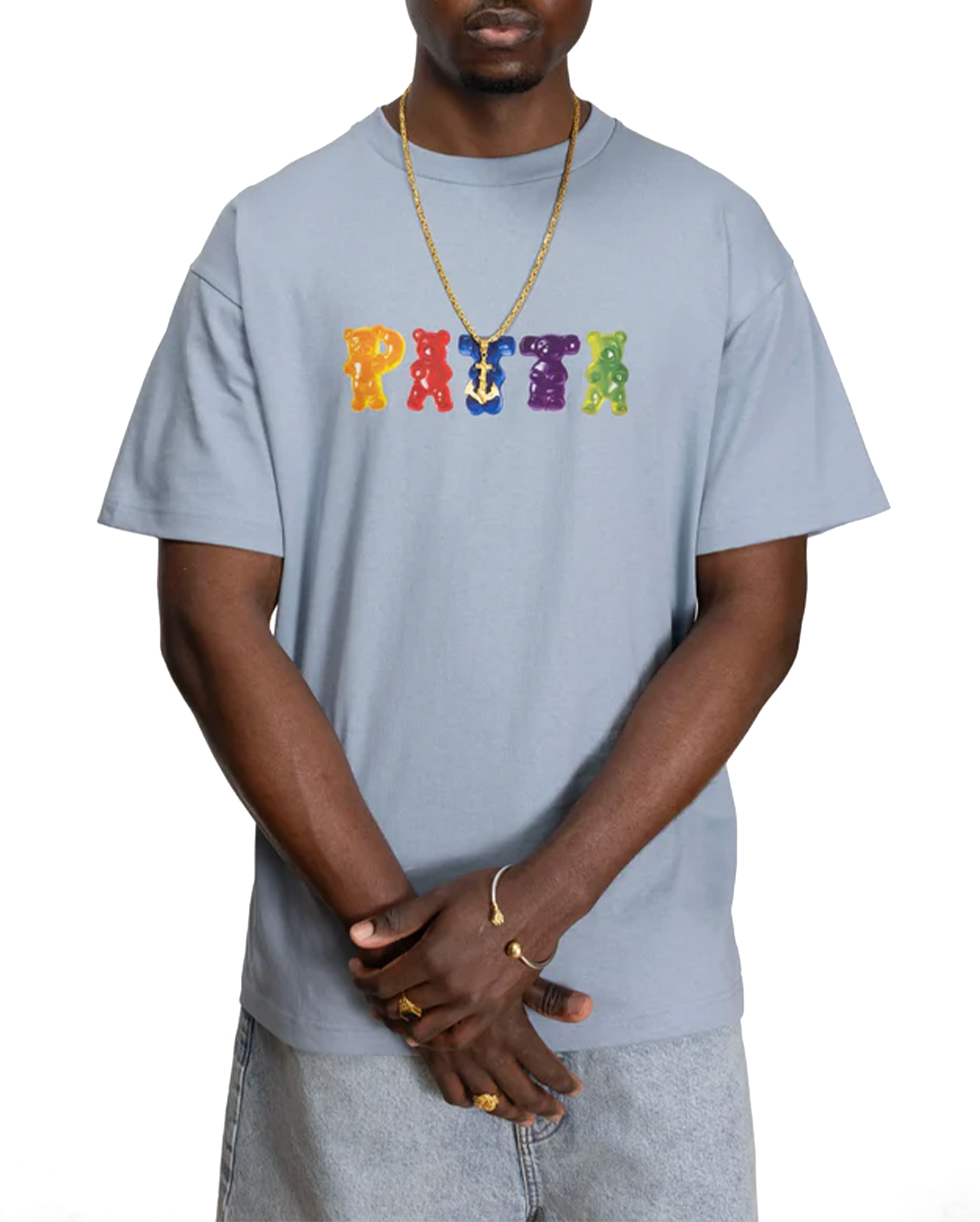 Gummi T-Shirt Dusty Blue - Starcowparis - 2