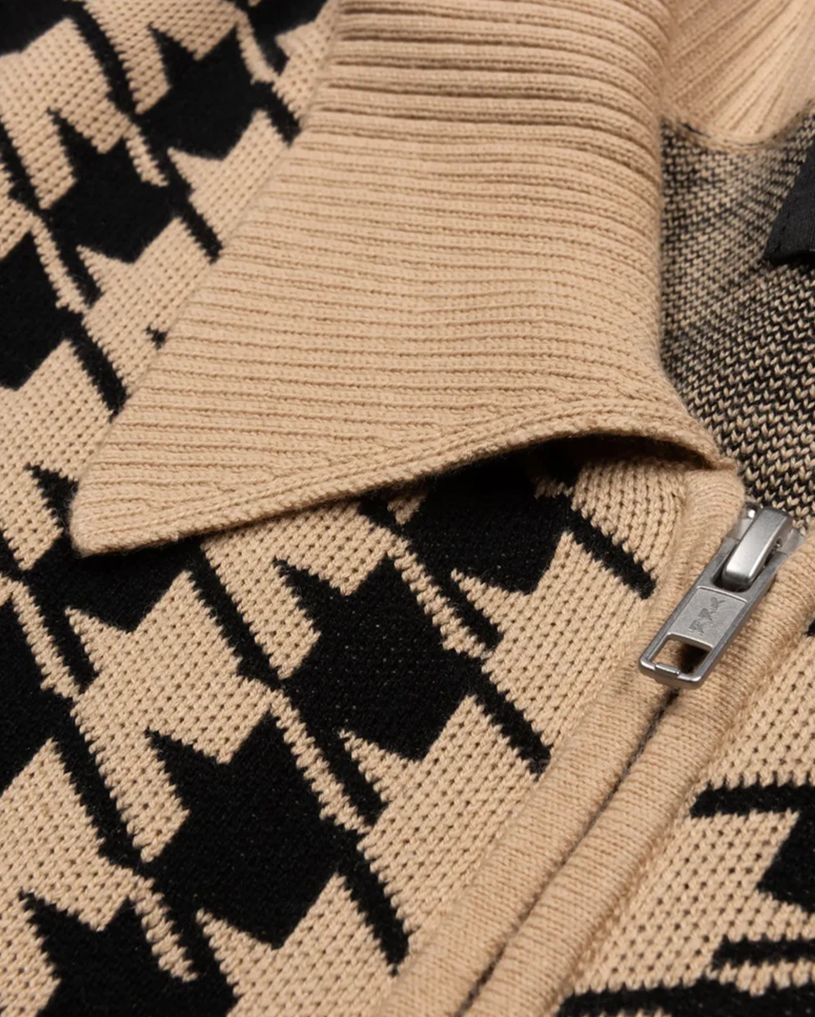Houndstooth Cardigan Irish Cream - Starcowparis - 5