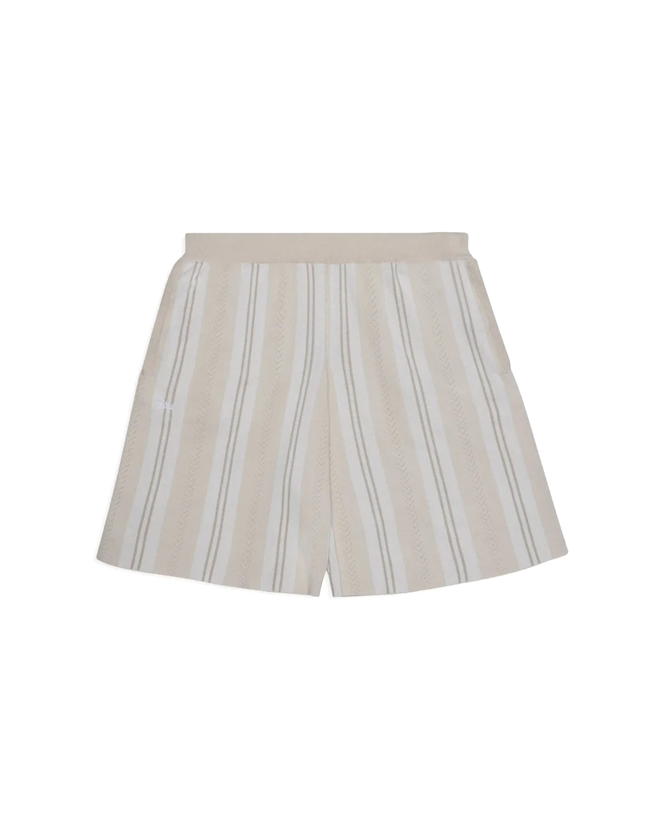 Knitted Football Shorts Oatmeal - Starcowparis - 1